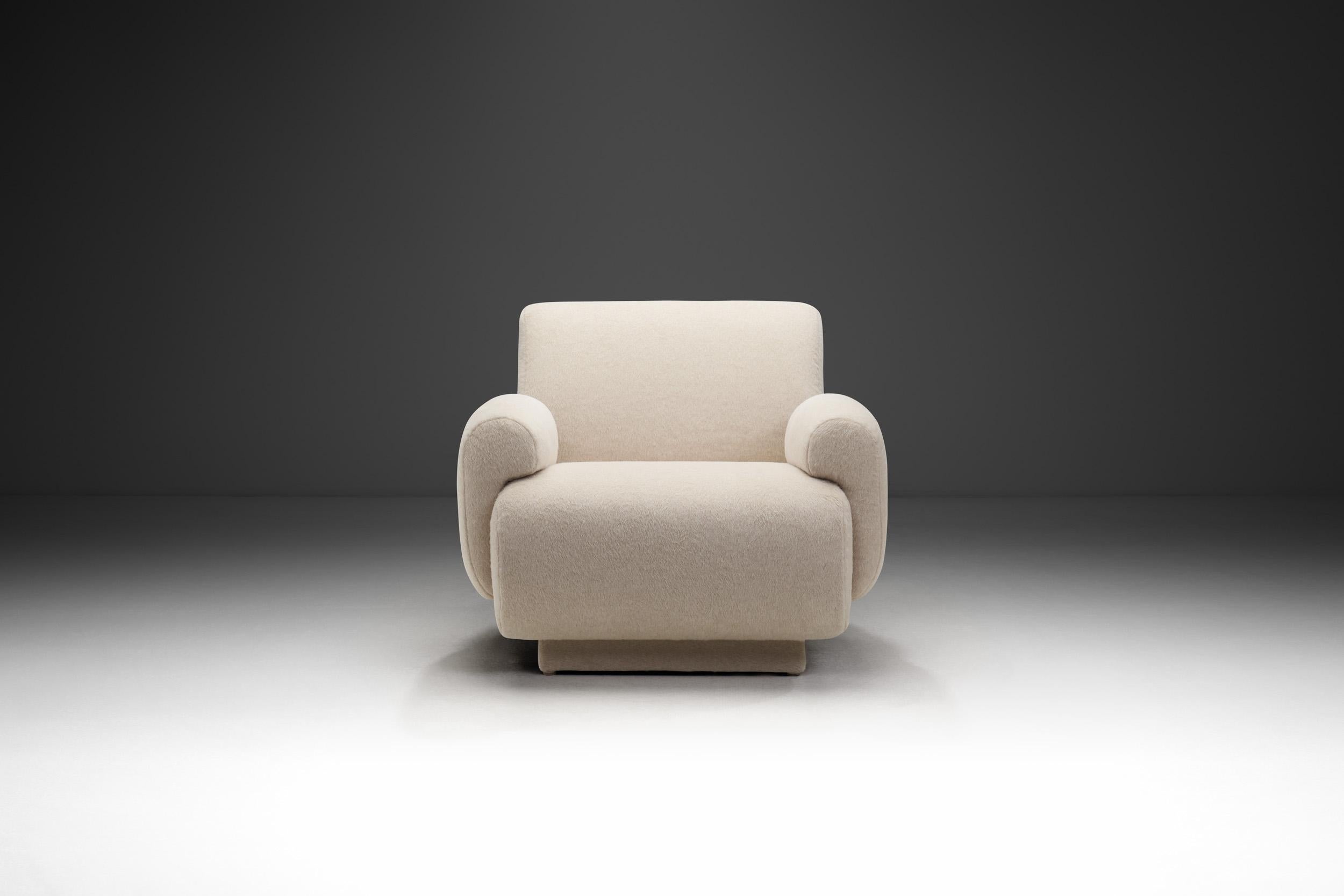 Sessel von Eberhard Geißler für VEB Möbel Insdustie Oelsa-Rabenau, Deutschland 1974 (Moderne der Mitte des Jahrhunderts) im Angebot