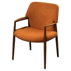 Armchair by Ejner Larsen and Aksel Bender-Madsen, Fritz Hansen, Denmark, 1950s
