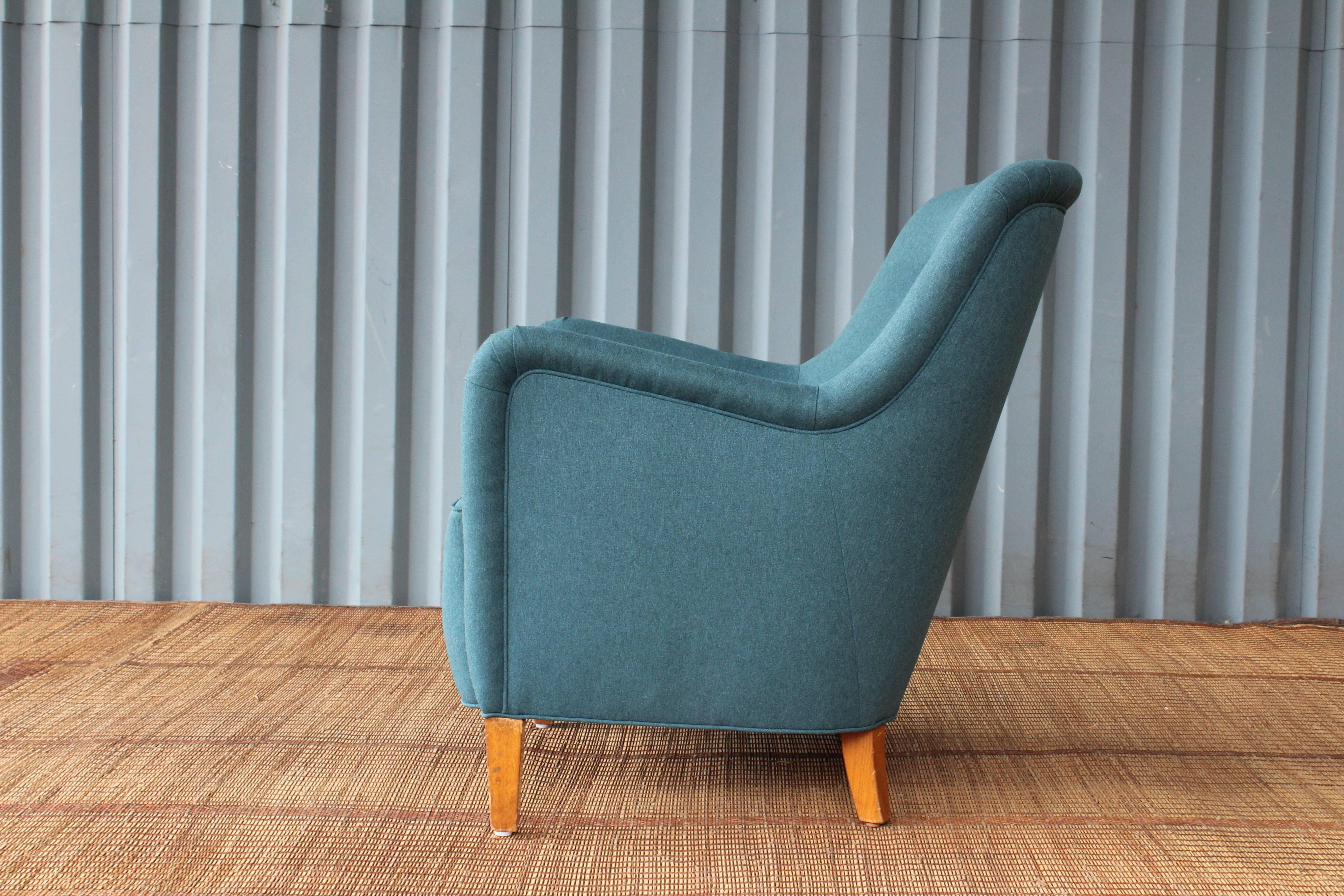 Armchair by Ernest Race, England, 1940s In Excellent Condition In Los Angeles, CA