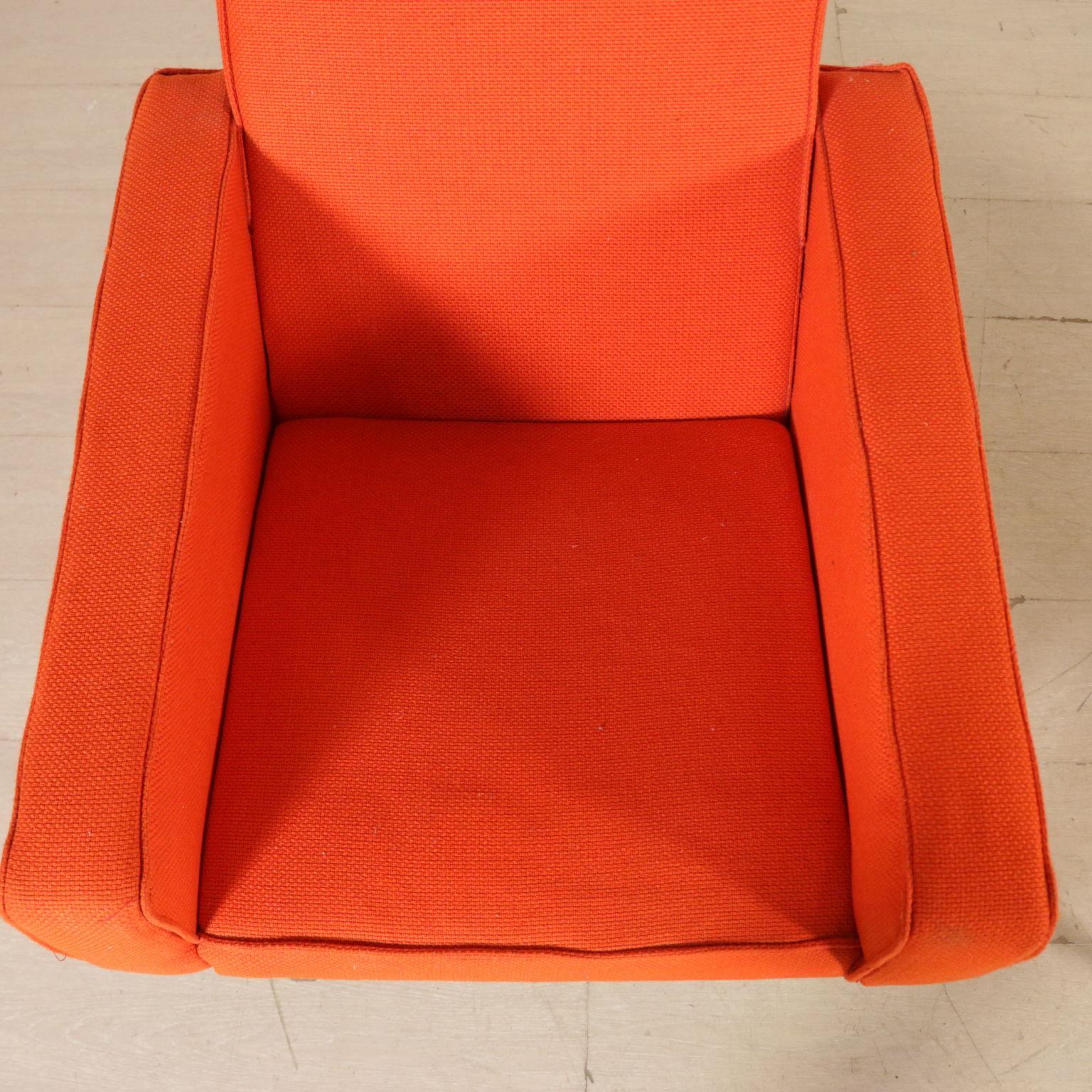 Armchair by Franco Campo Carlo Graffi Vintage Italy 1950s-1960s 1