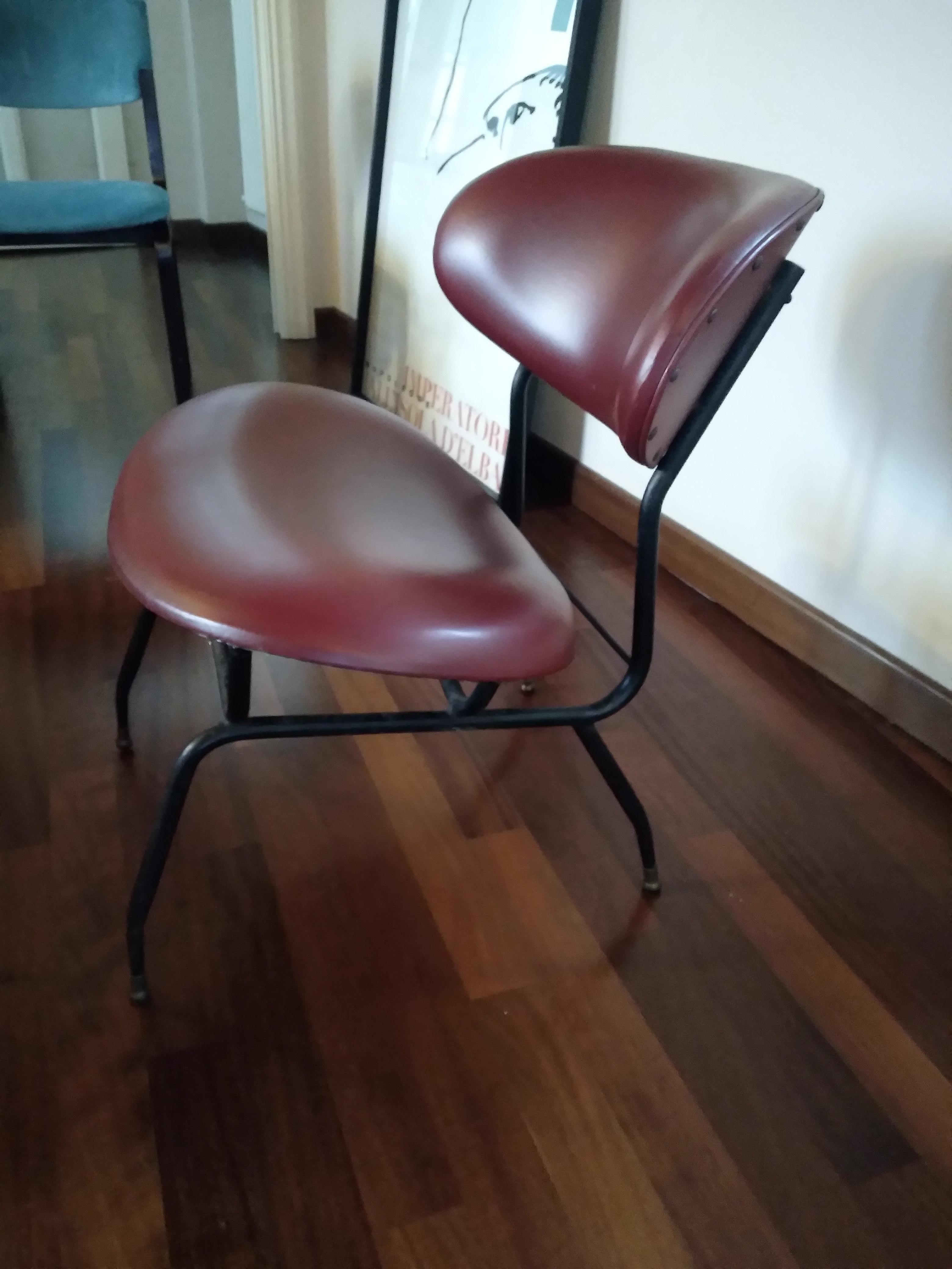 Armchairs by Gastone Rinaldi from Ria Italy 1960s. Thîs itém is original.