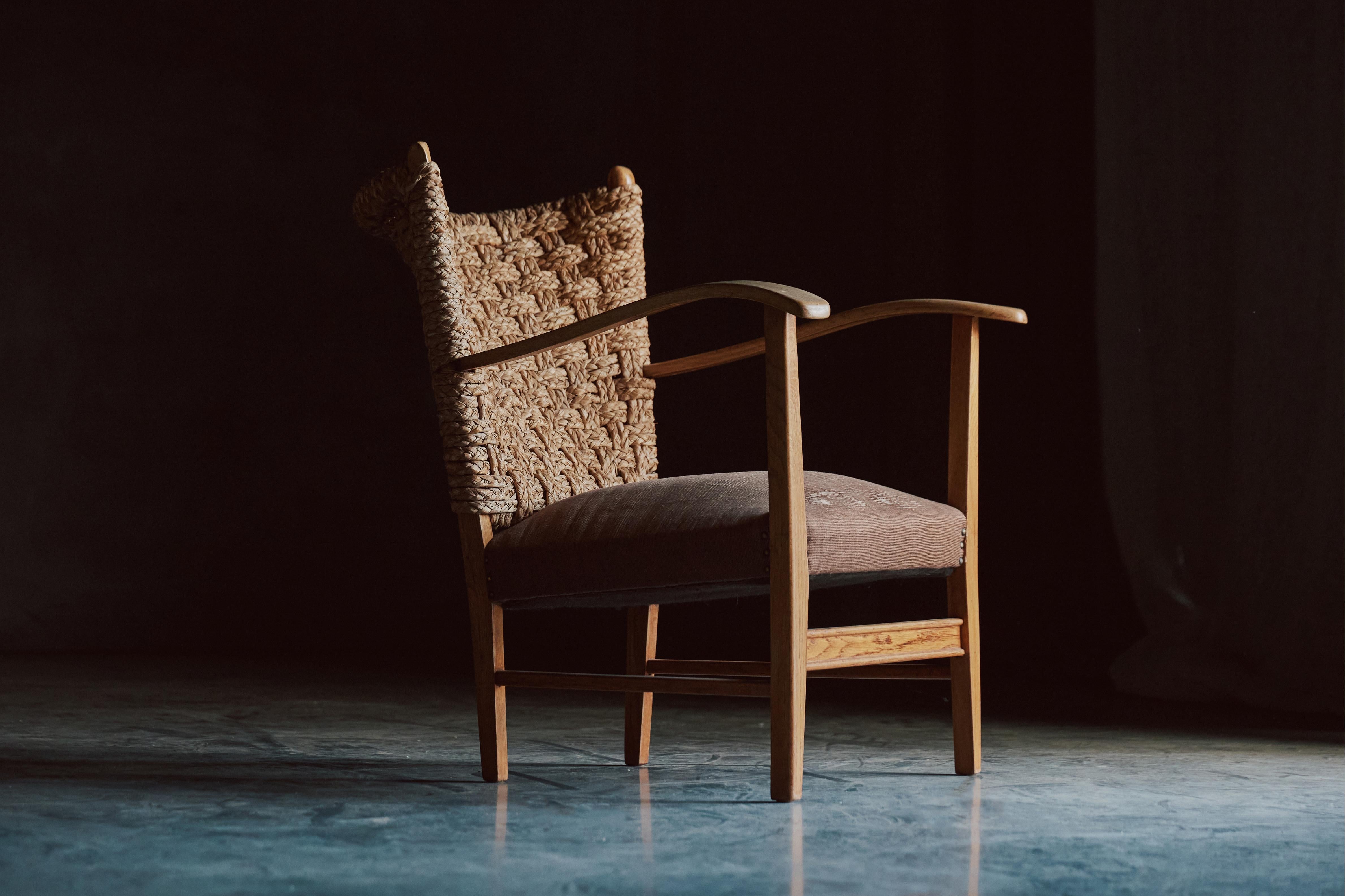 Mid-Century Modern Armchair by Gerard Van Den Berg, Netherlands, 1990s For Sale