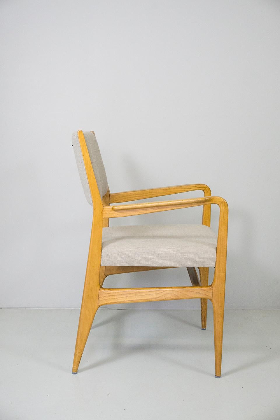 Mid-Century Modern Armchair by Gio Ponti, 1950 For Sale