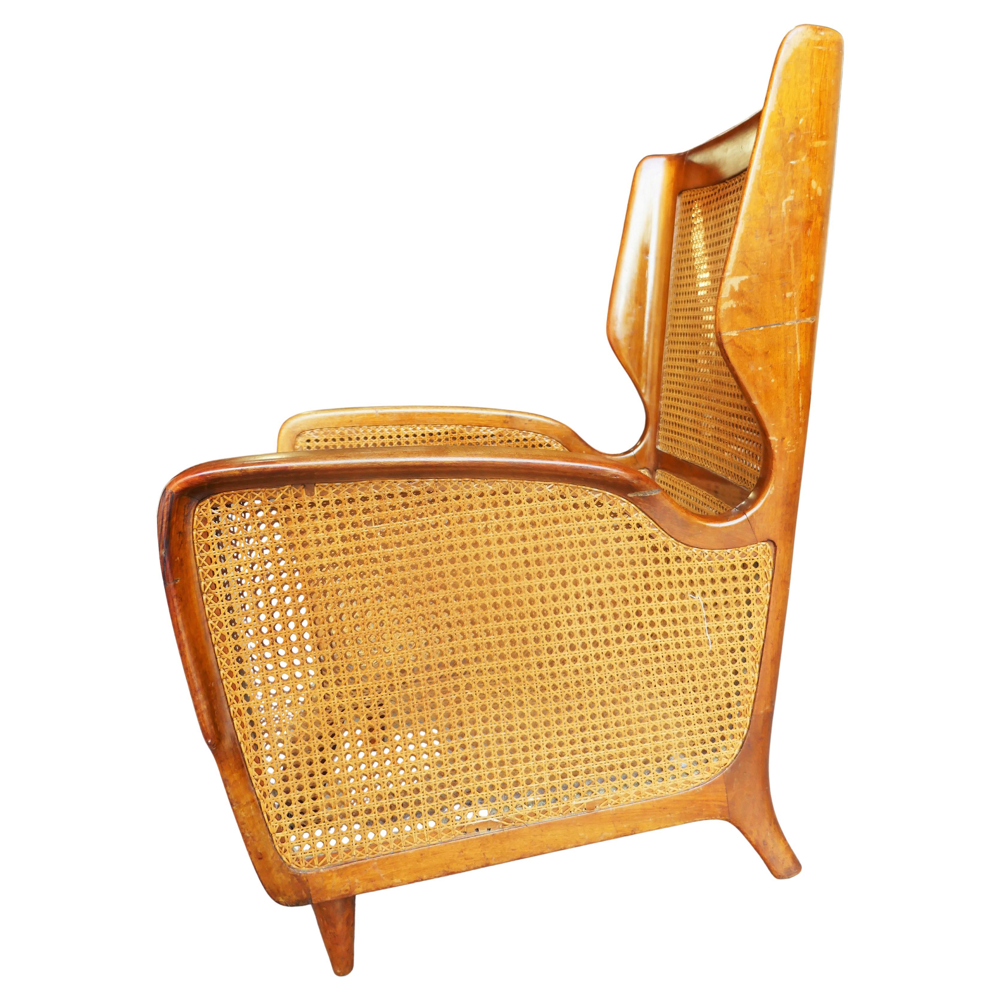 Legno Armchair by Gio Ponti for Cassina in vendita