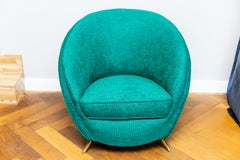 Armchair by Guglielmo Veronesi for ISA Bergamo, Italy, circa 1950