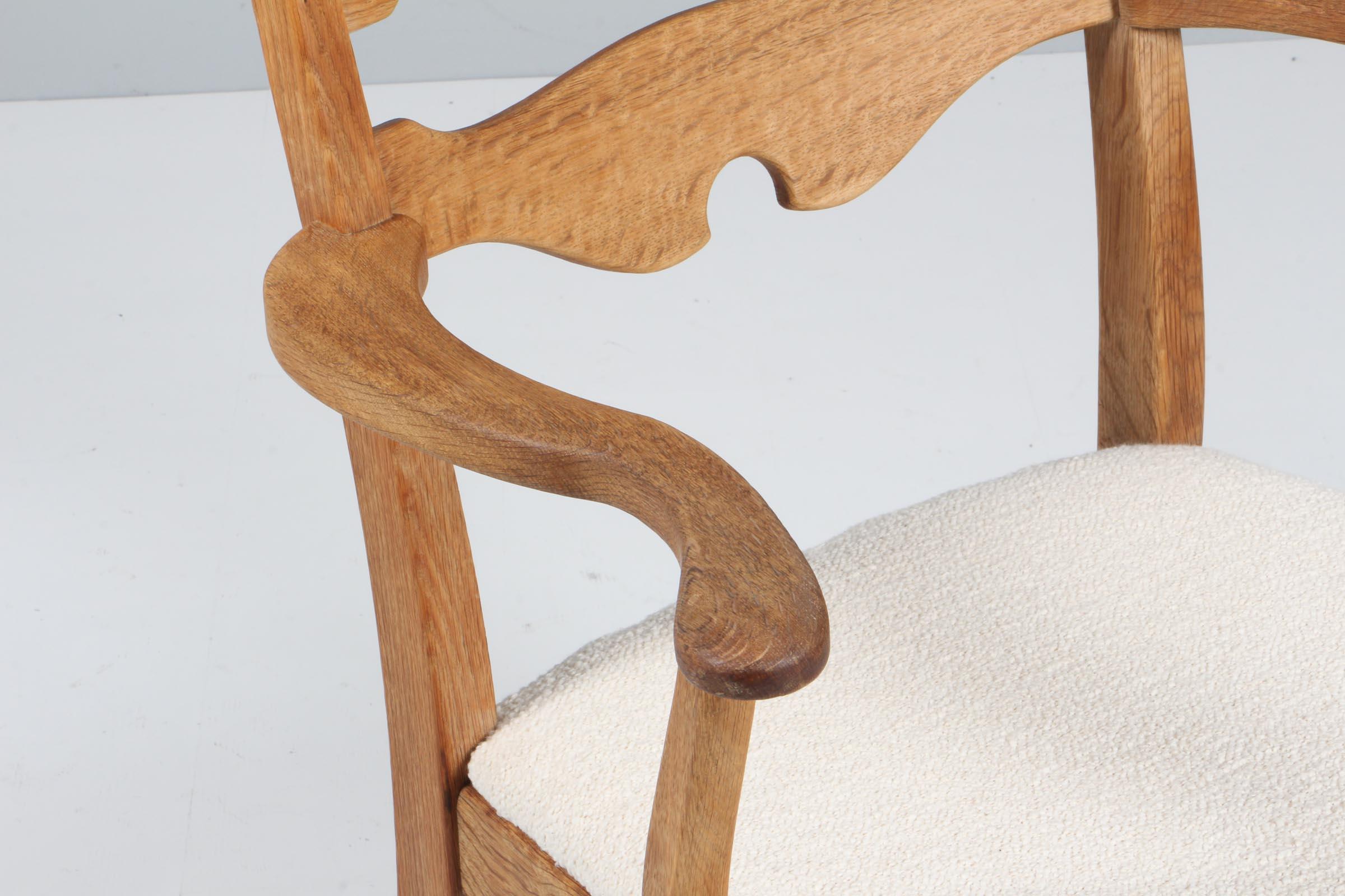 Danish Armchair by Henning Kjærnulf For Sale