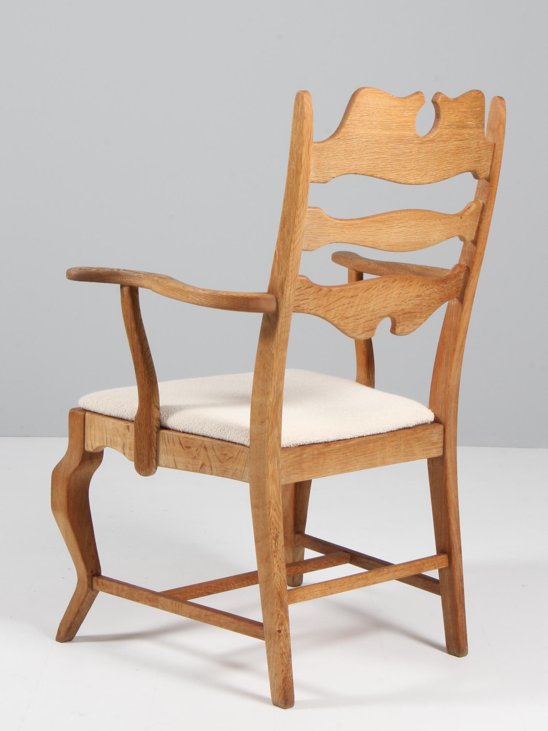 Late 20th Century Armchair by Henning Kjærnulf For Sale