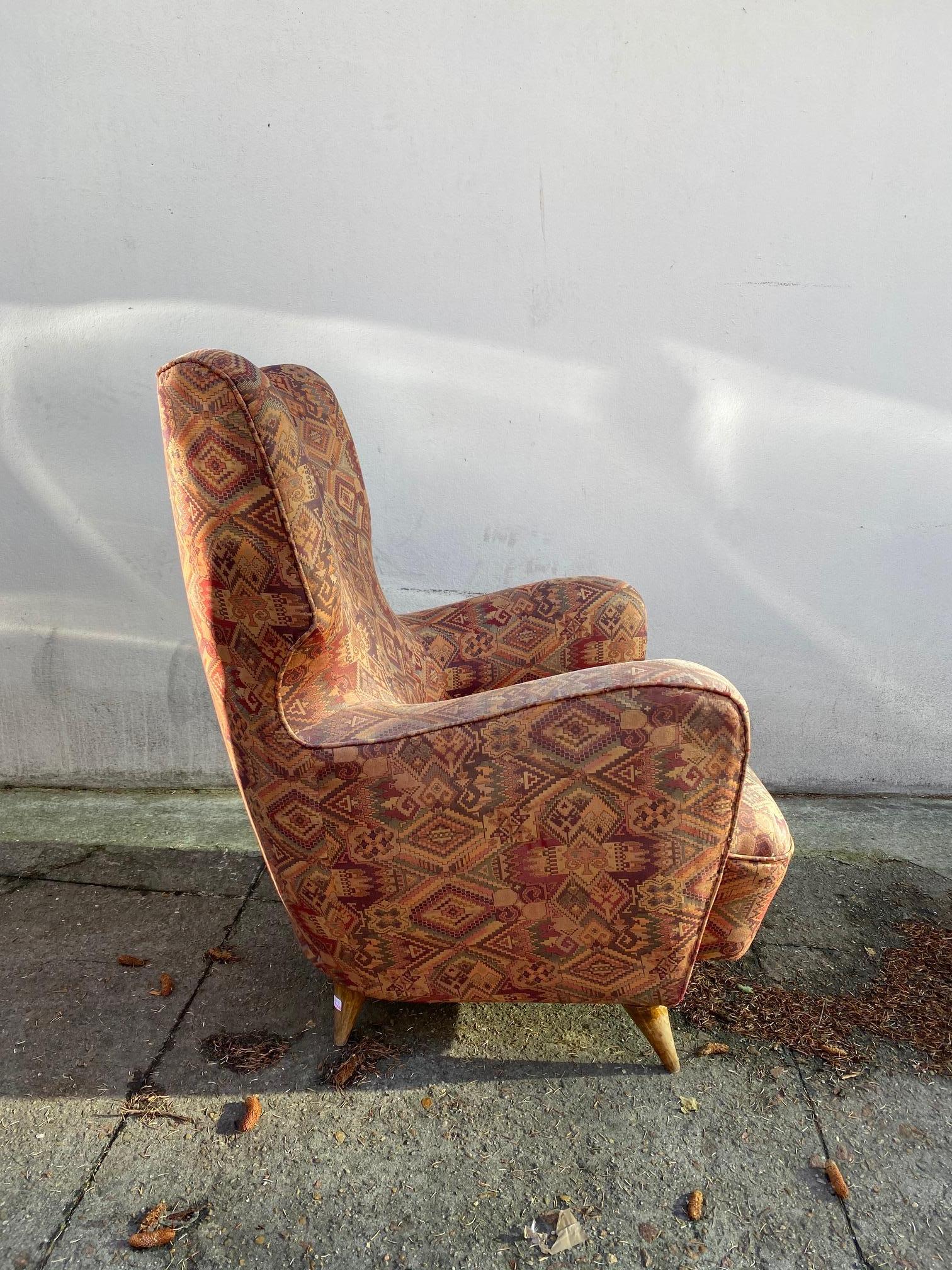 Armchair by Henri Caillon for Erton, 1956 In Good Condition In Paris, FR
