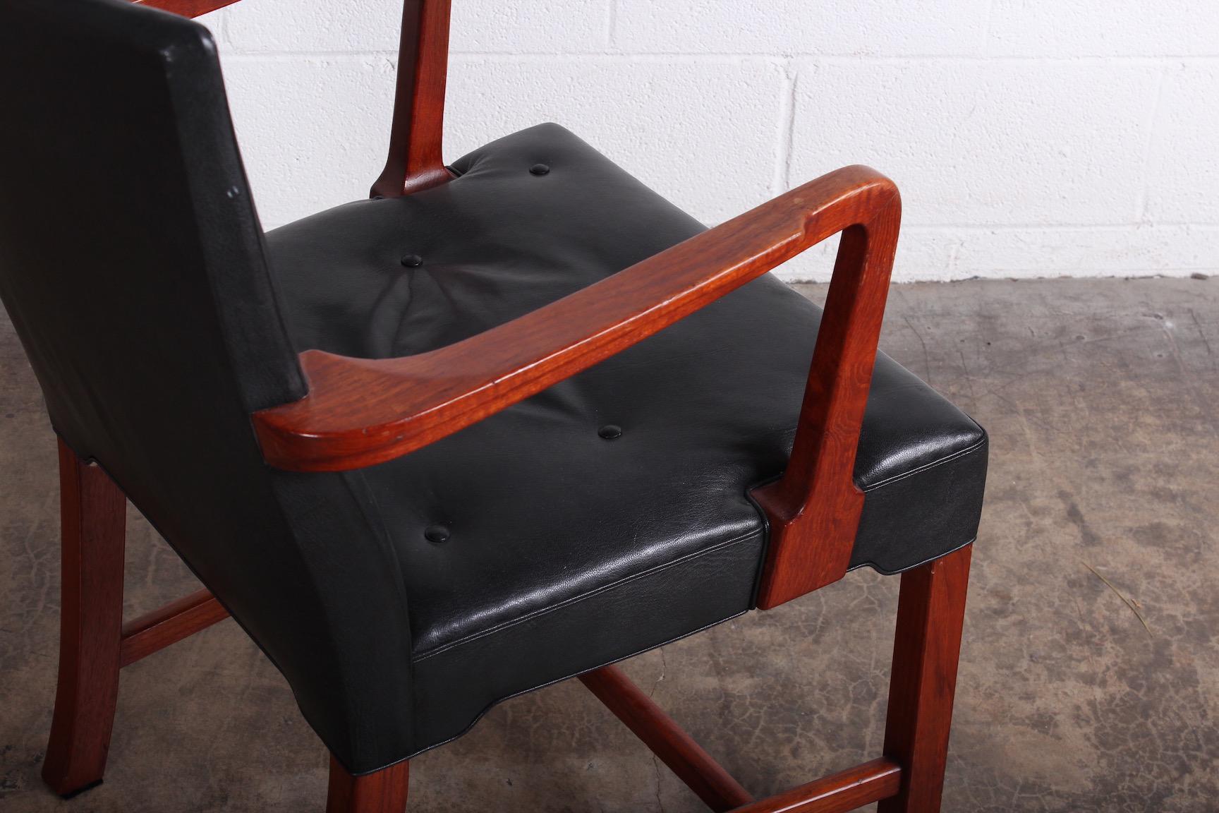 Leather Armchair by Jacob Kjær