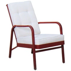 Vintage Armchair by Jean Prouvé and Jules Leleu