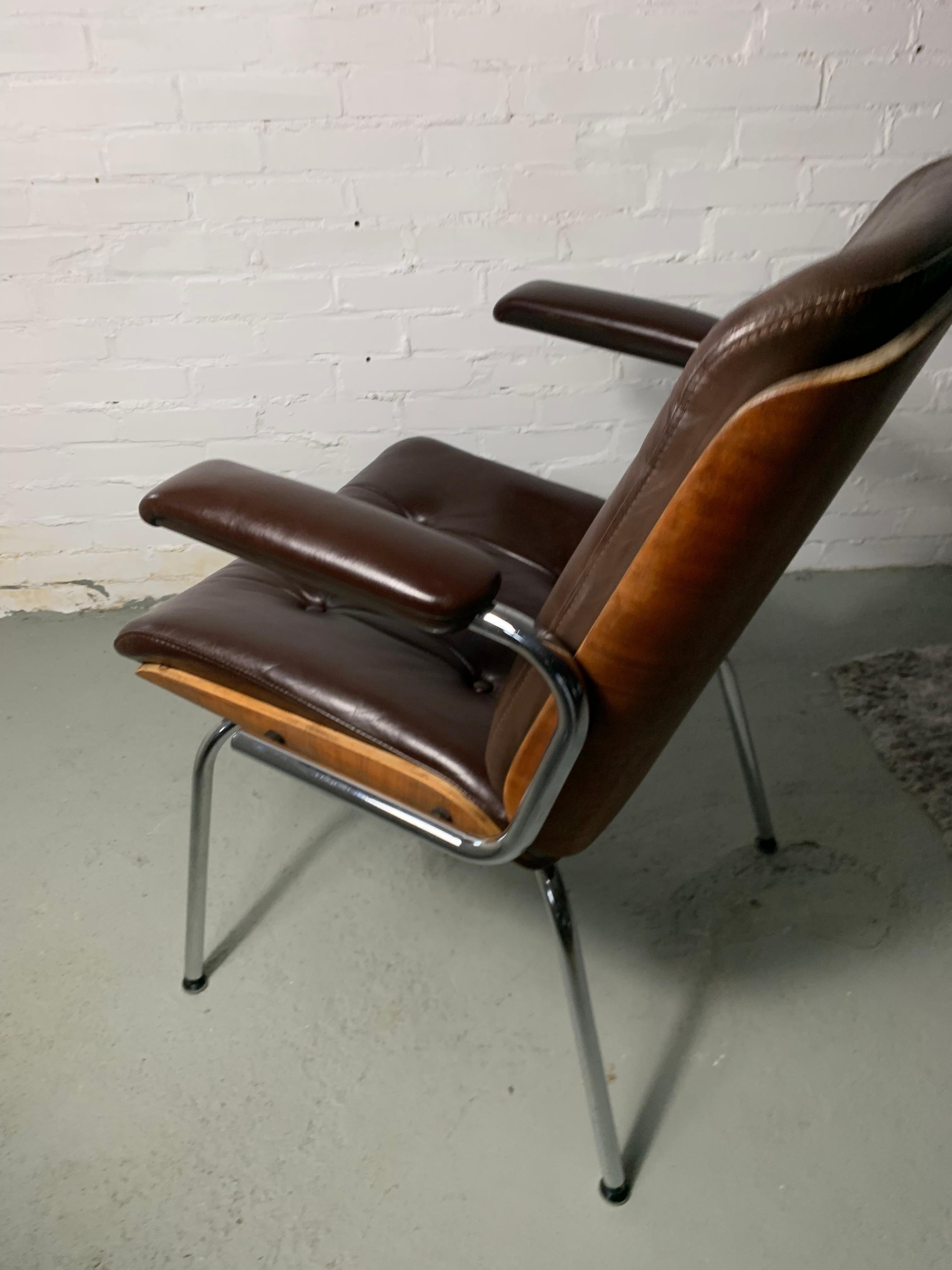 Armchair by Karl Dittert for Martin Stoll & Stoll Giroflex, 1960s In Good Condition In Bunnik, NL