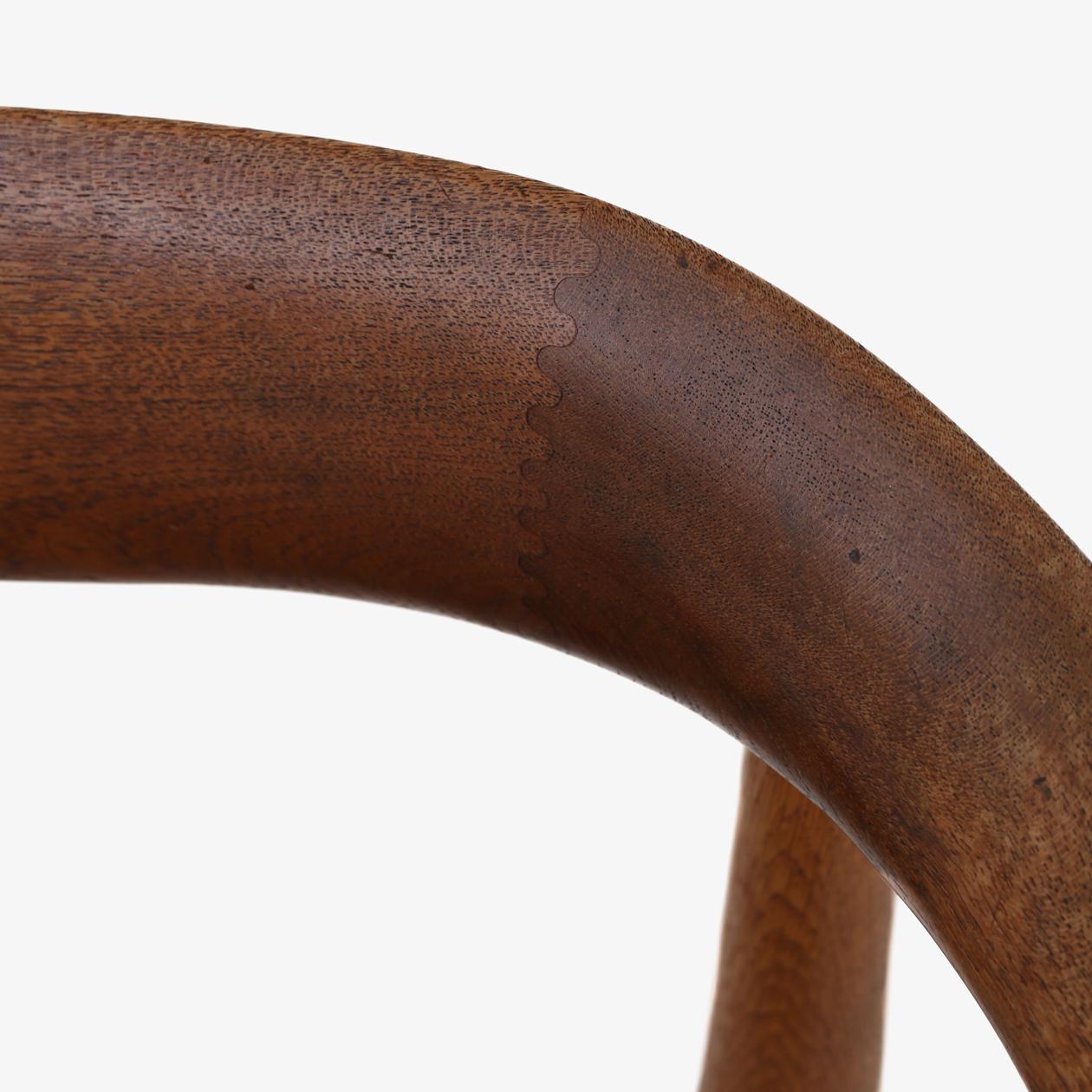 Patinated Armchair by Knud Færch For Sale