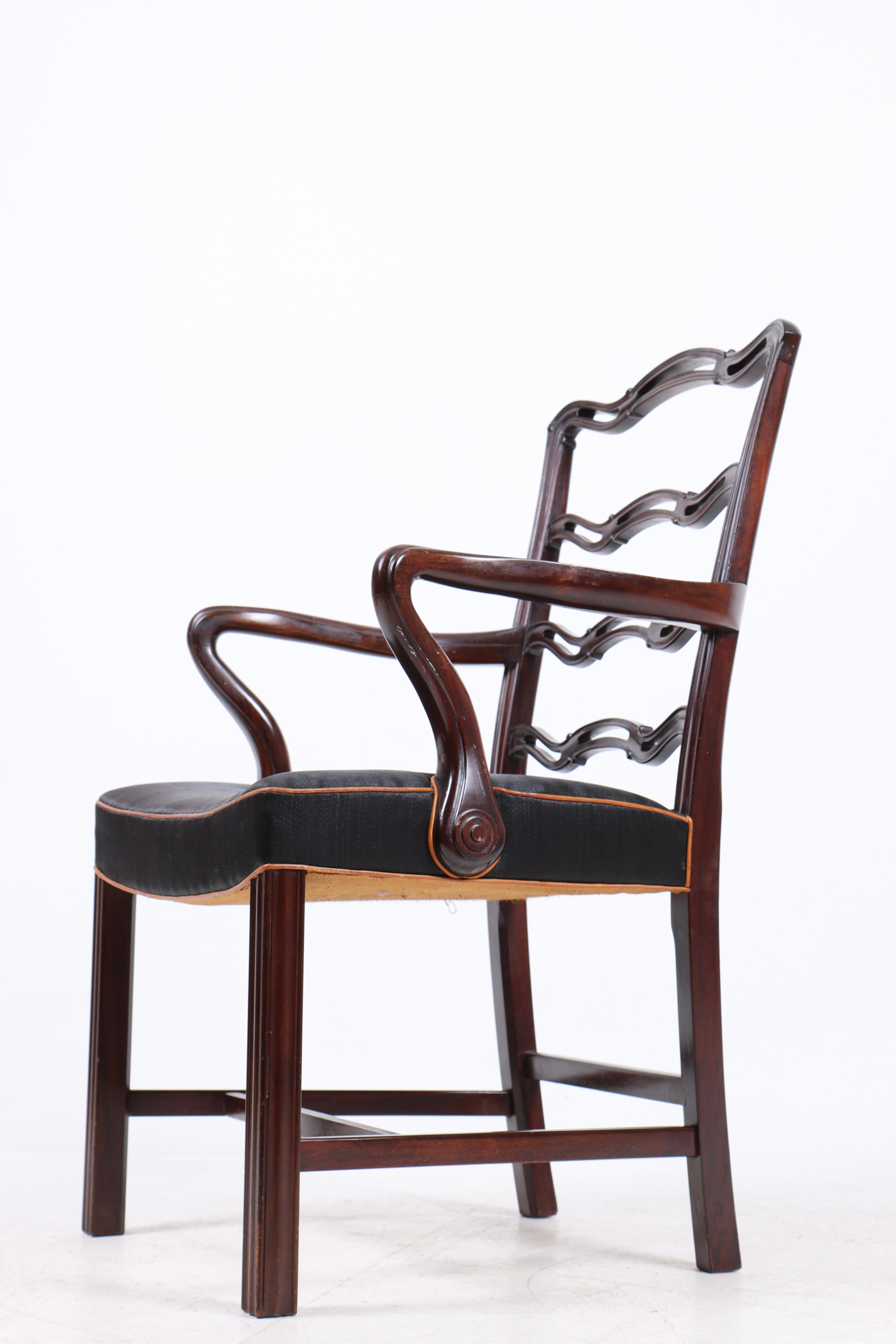 Danish Armchair by Lysberg Hansen & Terp, 1940s For Sale