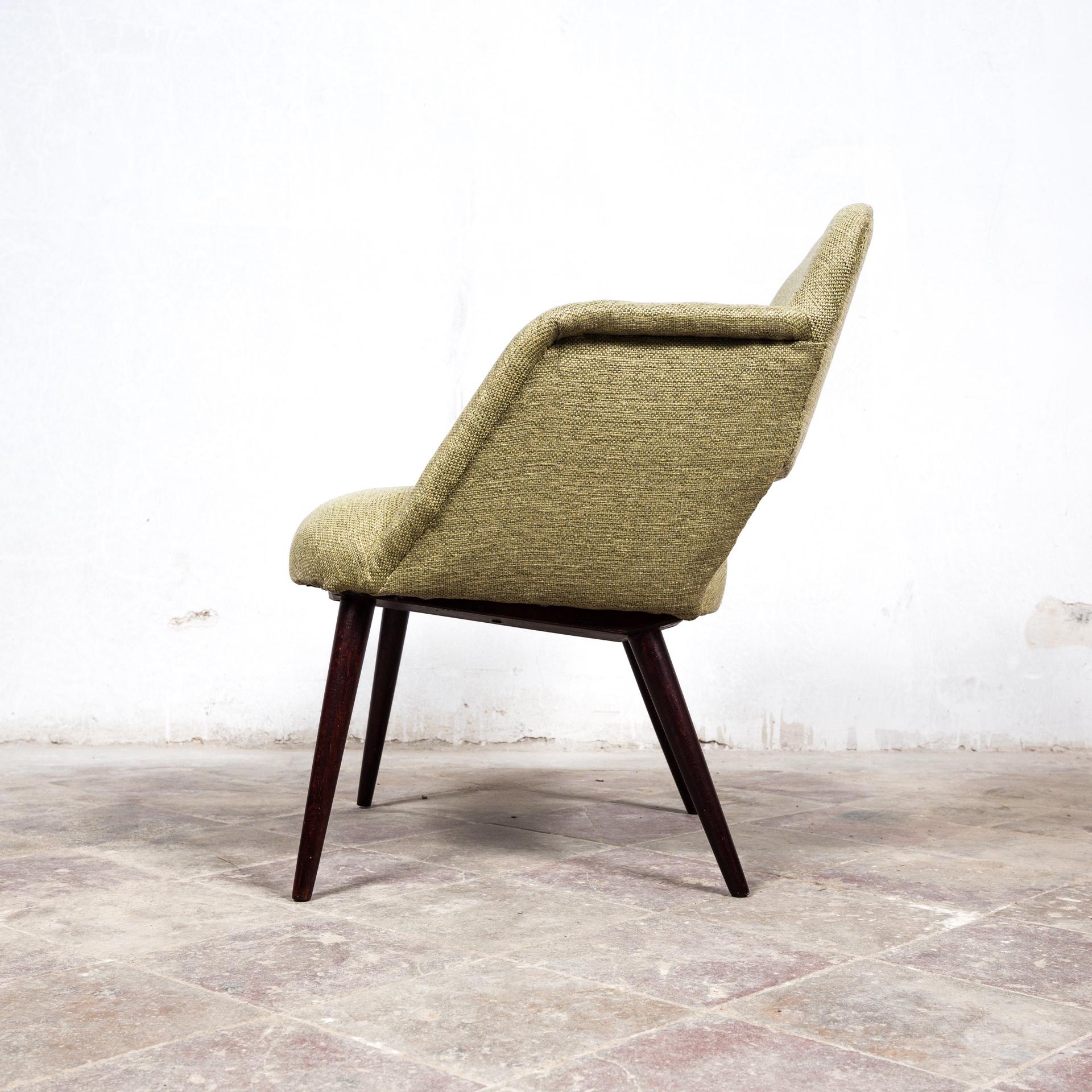 Armchair by Miroslav Navratil for Interier Praha In Excellent Condition In Amsterdam, NL