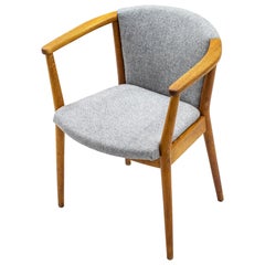 Fauteuil danois moderne de Nanna Ditzel par Sren Willadsen, années 1950, Danemark