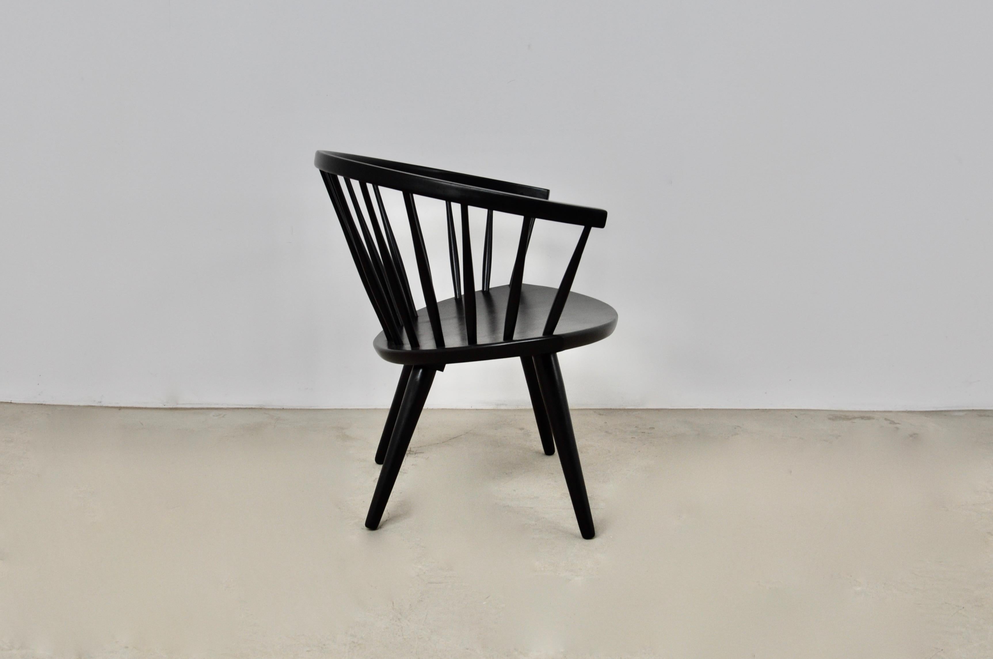 Wood Armchair by Nesto Yngve Ekström 1960s