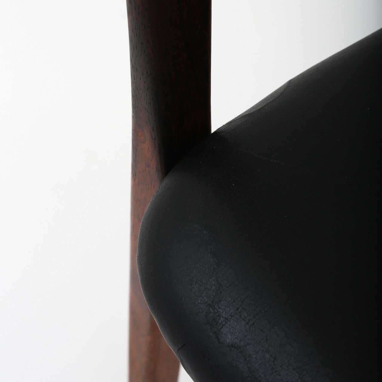 Sillón de Ole Wanscher / A.J. Iversen Palo de rosa en venta