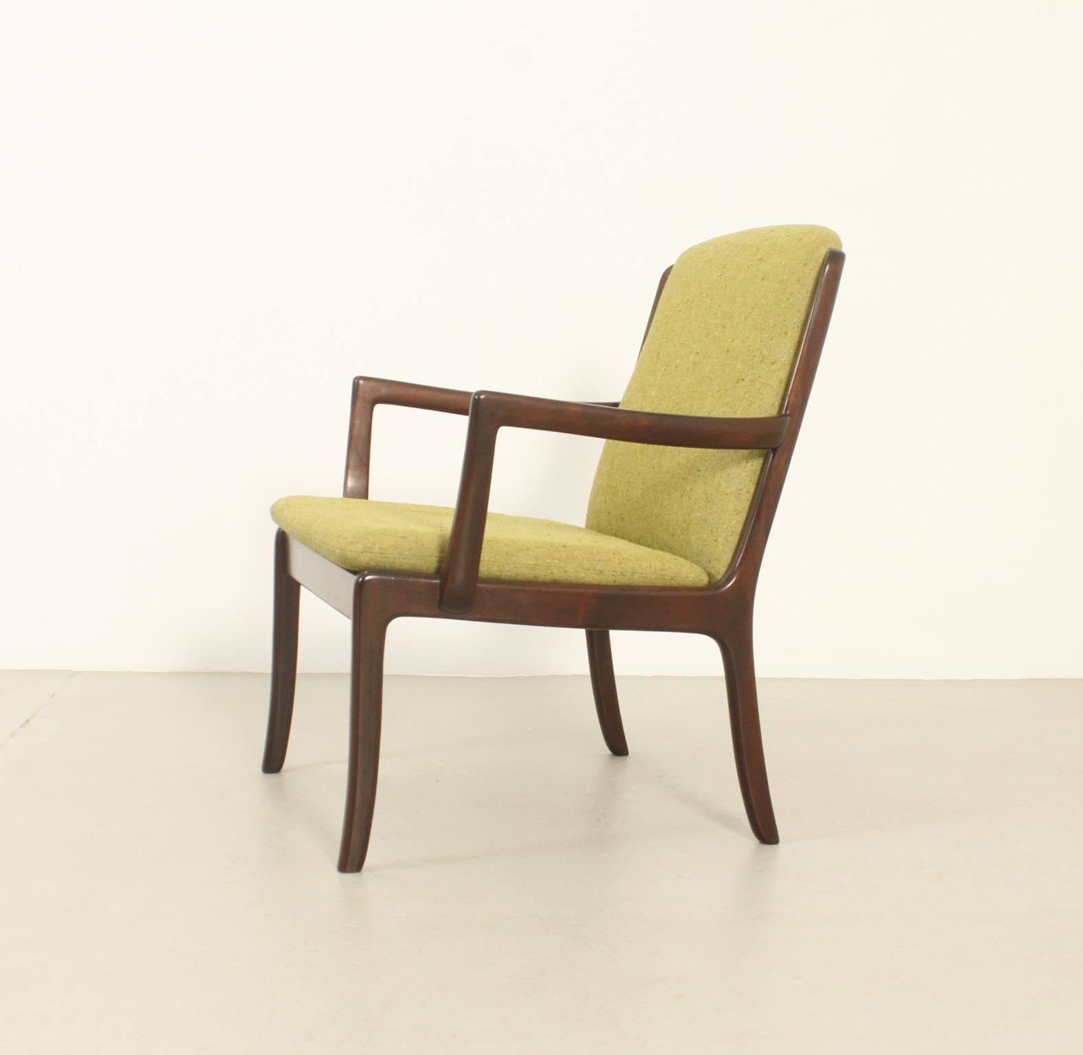Scandinavian Modern Armchair by Ole Wanscher for Cado, Denmark, 1960's For Sale