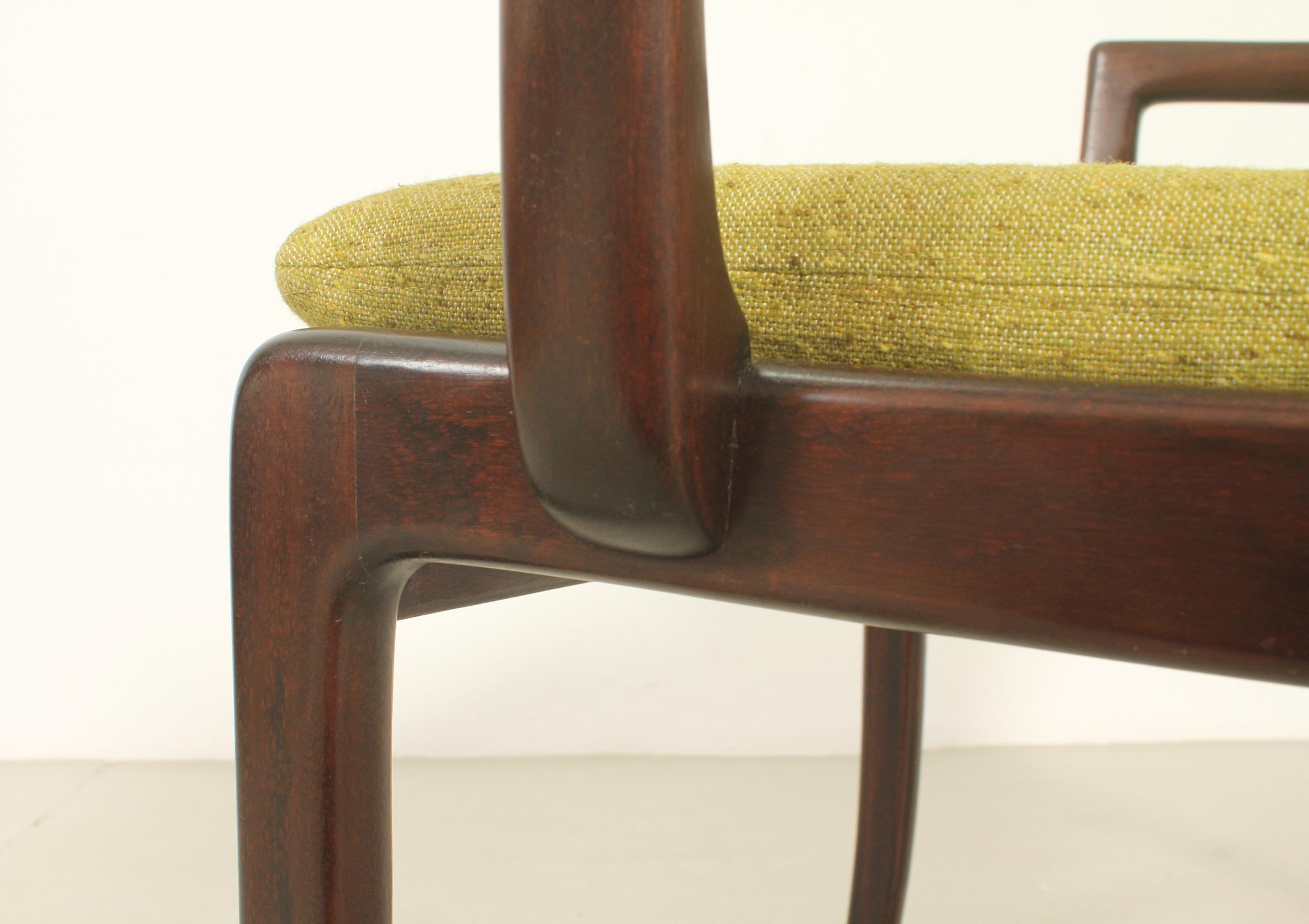 Mid-20th Century Armchair by Ole Wanscher for Cado, Denmark, 1960's For Sale