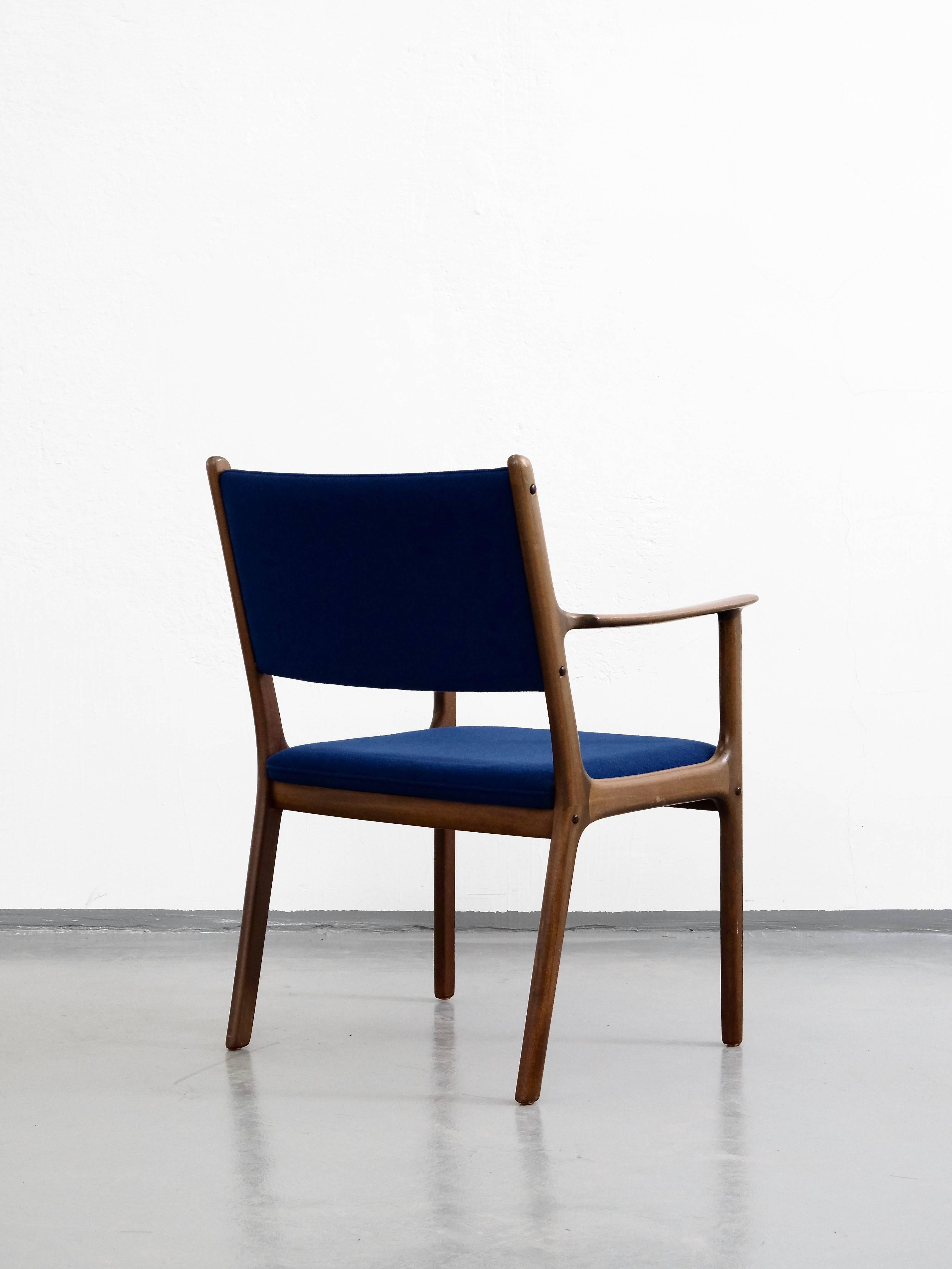 Armchair by Ole Wanscher for P. Jeppesens Møbelfabrik In Good Condition In Helsinki, FI