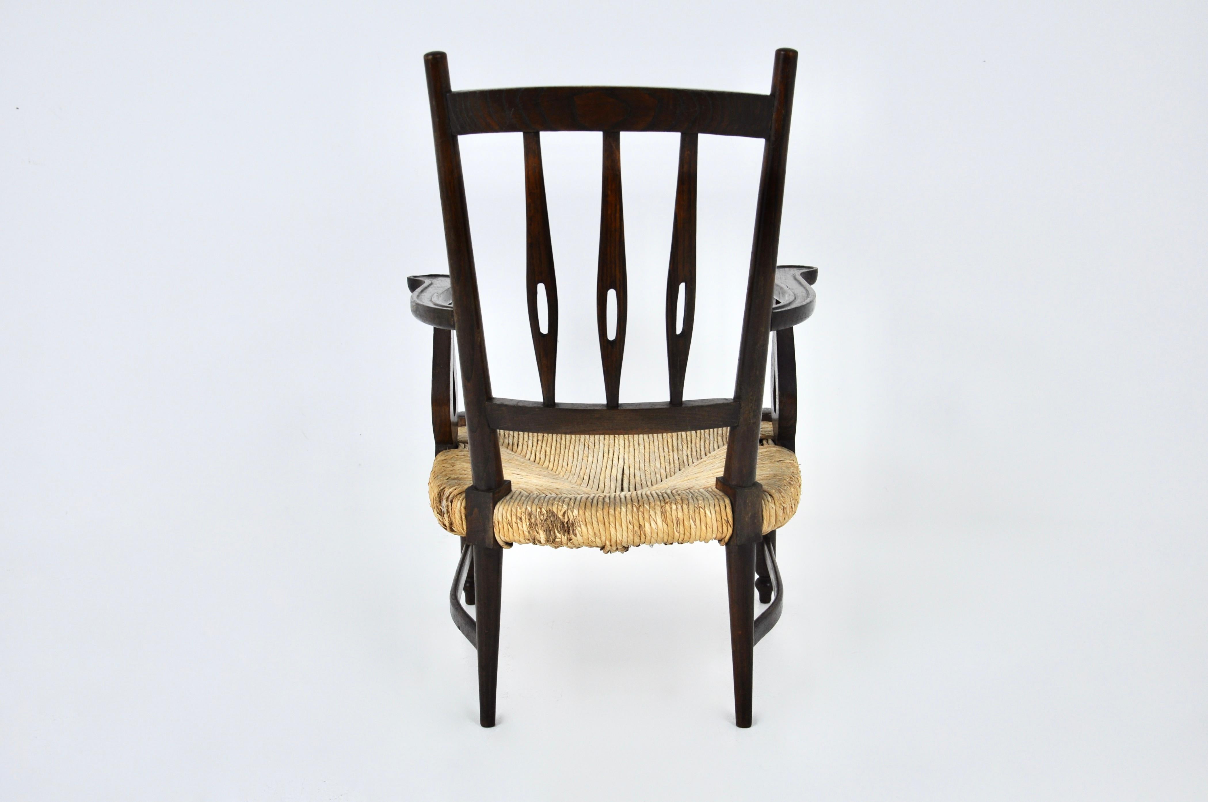 Wicker Armchair by Paolo Buffa, 1950S For Sale