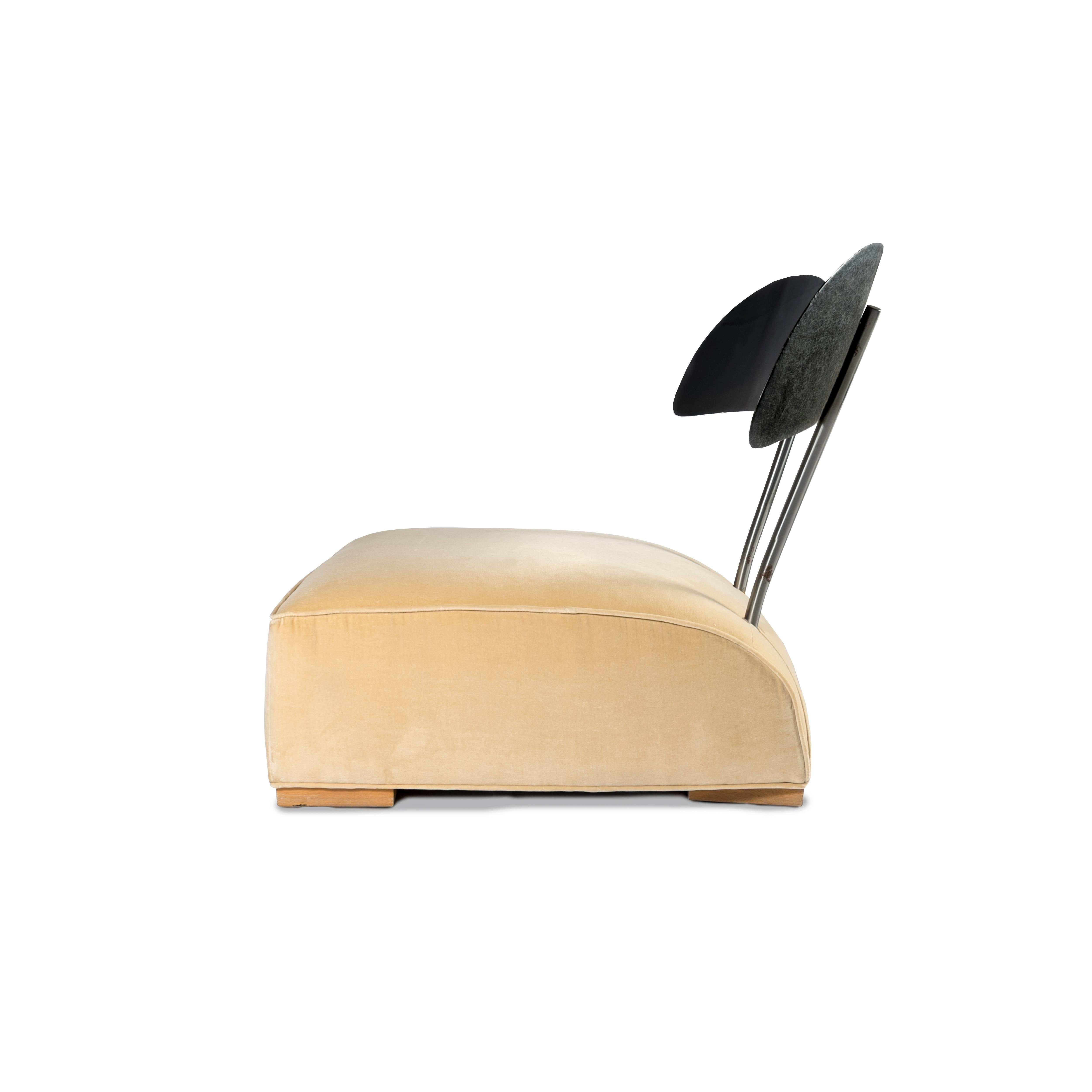 Post-Modern Armchair by Patrick Naggar and Dominique Lachevsky for Galerie Neotu, 1990s For Sale