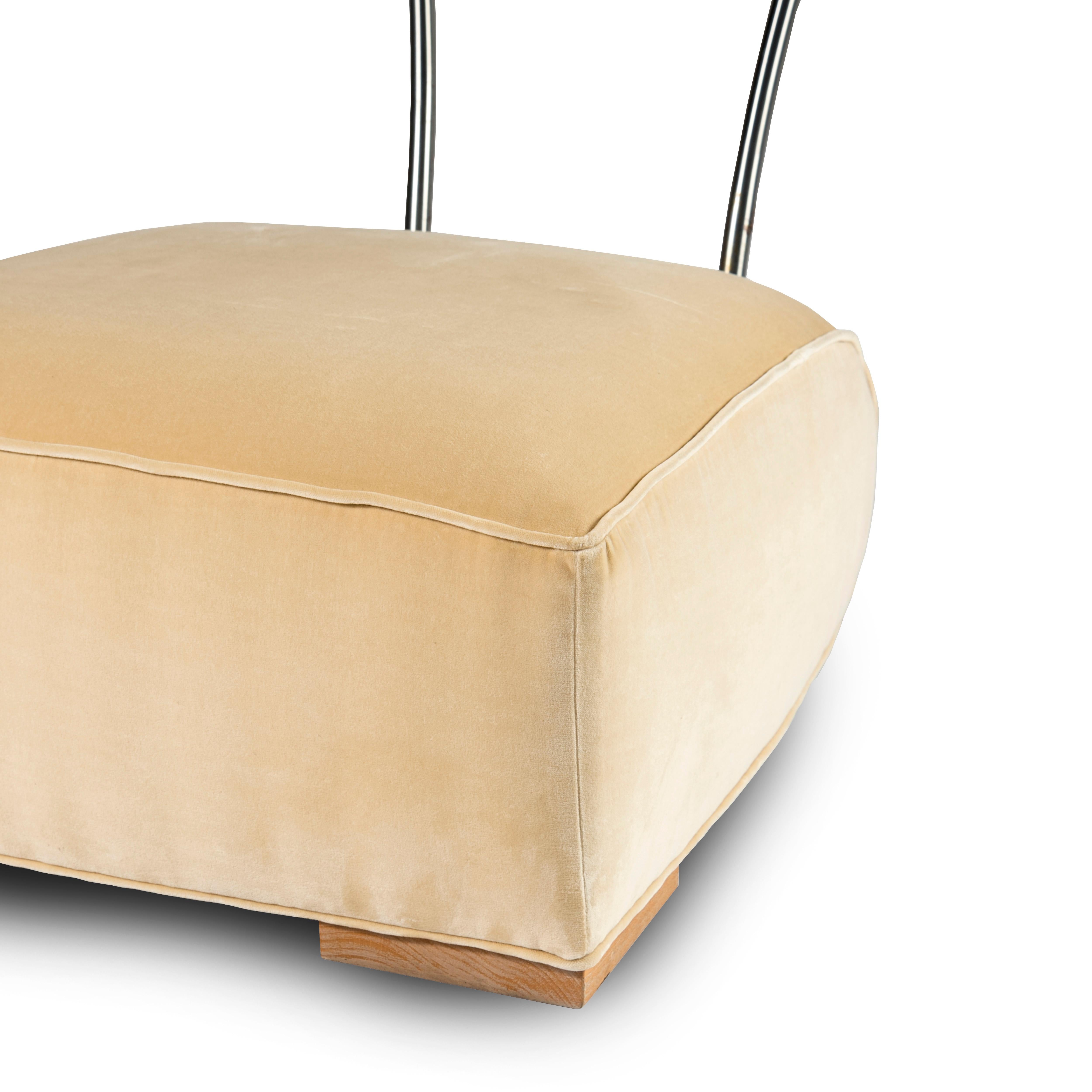 Late 20th Century Armchair by Patrick Naggar and Dominique Lachevsky for Galerie Neotu, 1990s For Sale