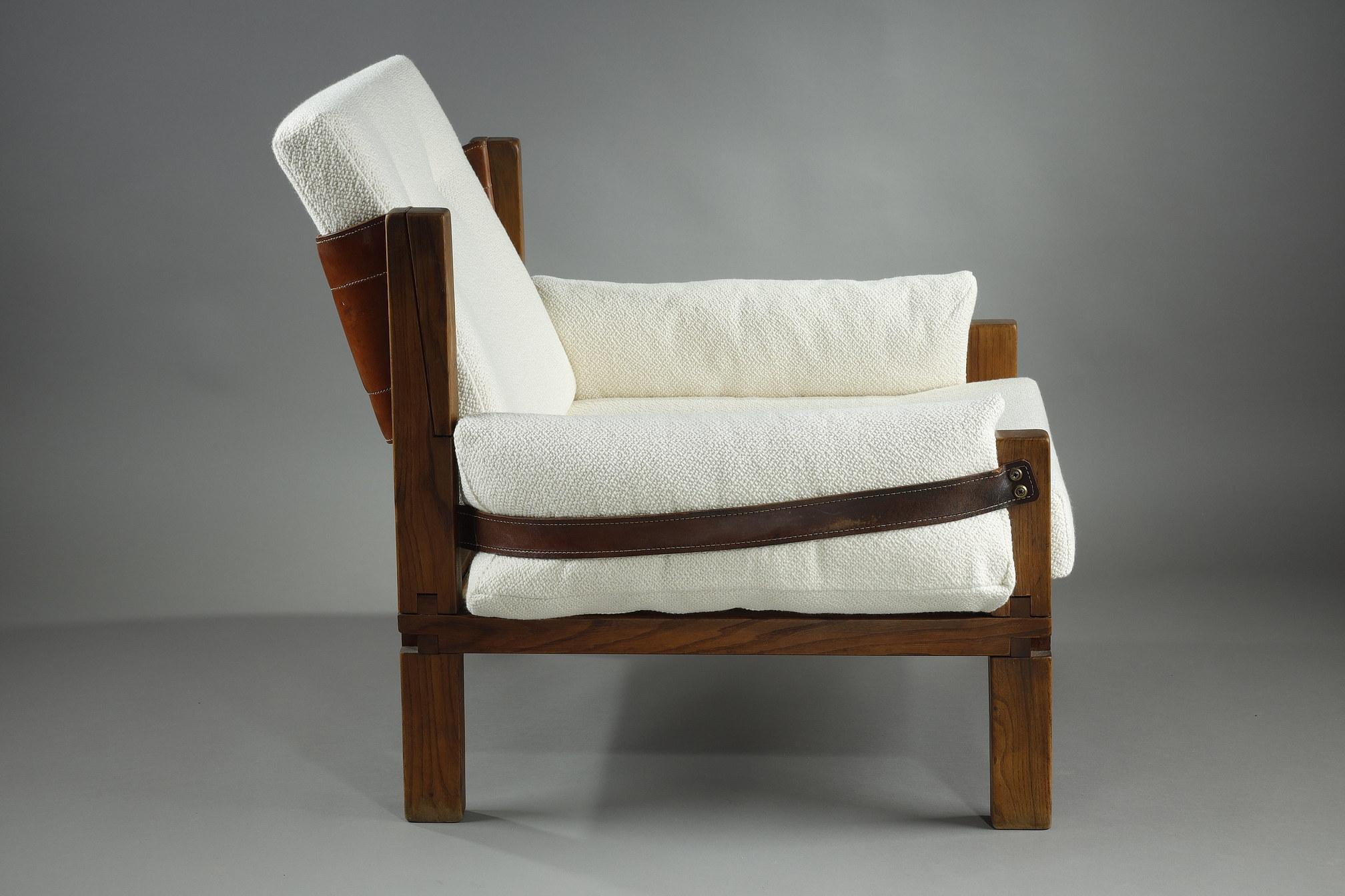 Armchair by Pierre CHAPO from the 1970s, S15 MODEL For Sale 1