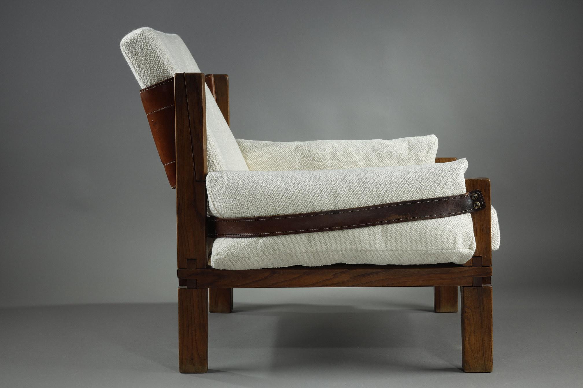 Armchair by Pierre CHAPO from the 1970s, S15 MODEL For Sale 2