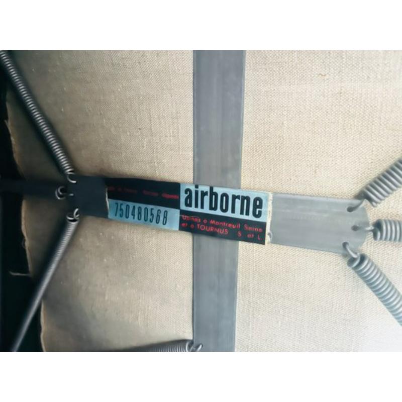 Mid-Century moderno Poltrona di Pierre Guariche per Airborne, Francia, 1955 in vendita