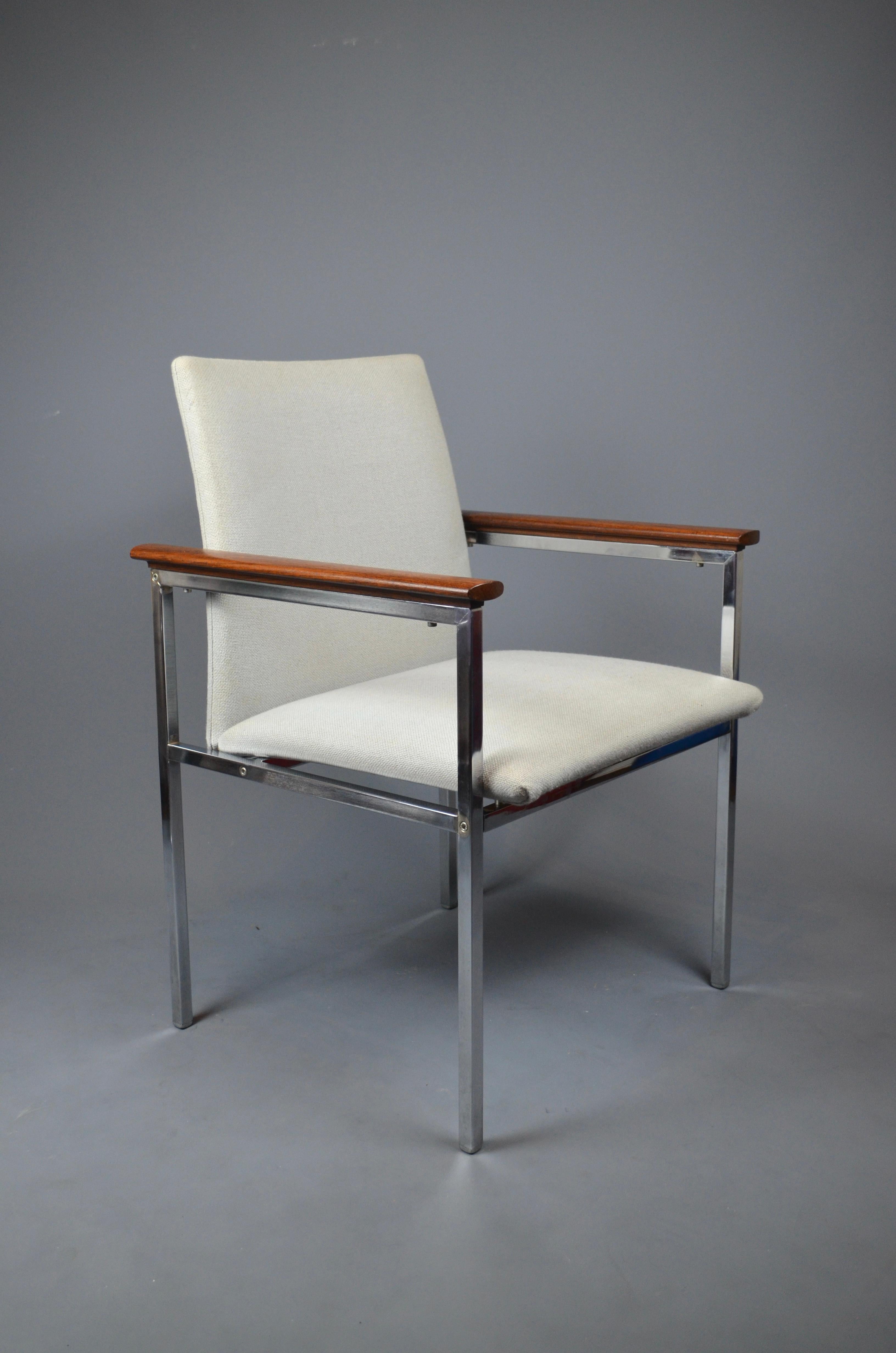 Armchair by Sigvard Bernadotte for France & Søn, Denmark, 1960s For Sale 4