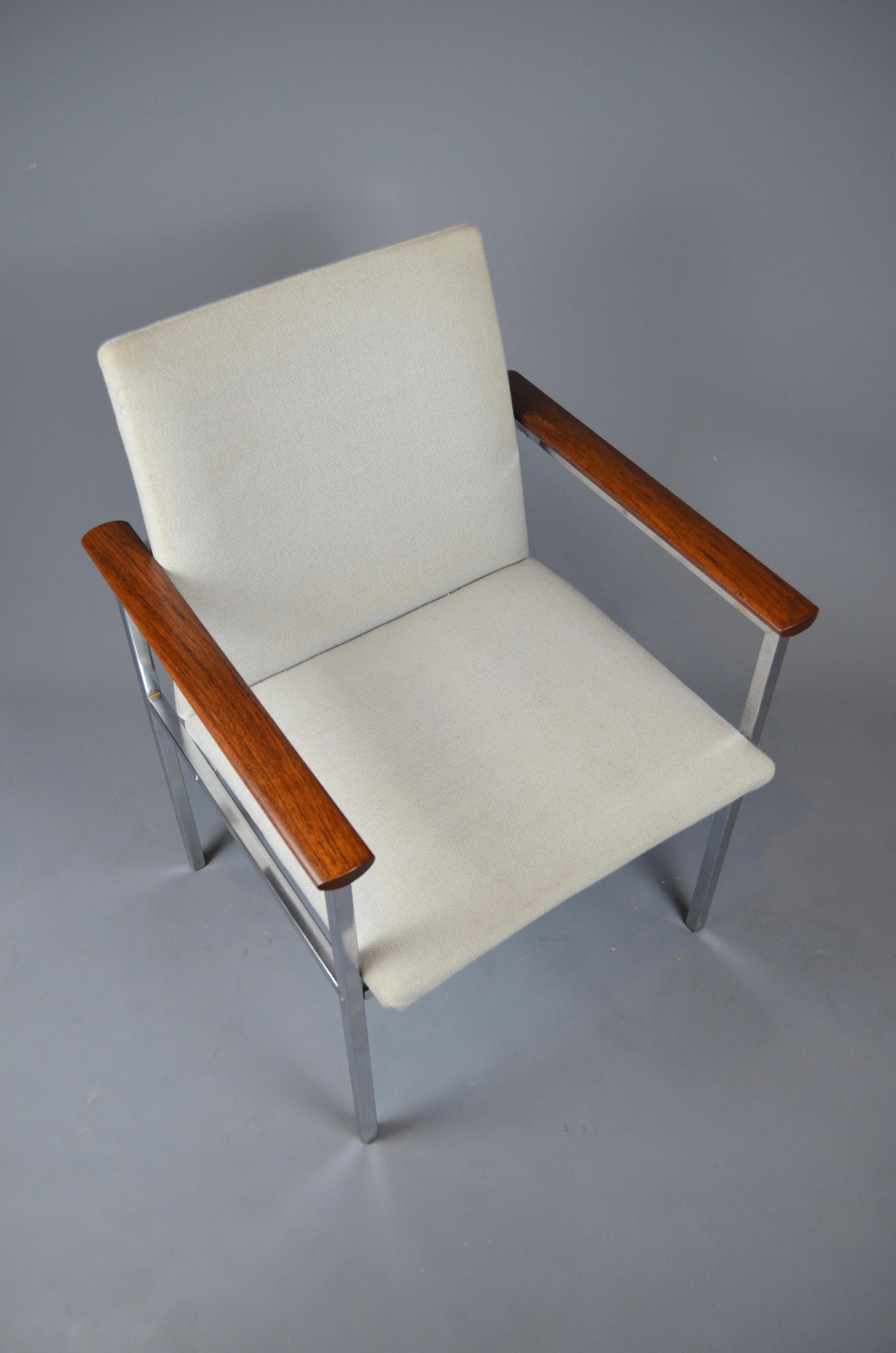 Danish Armchair by Sigvard Bernadotte for France & Søn, Denmark, 1960s For Sale
