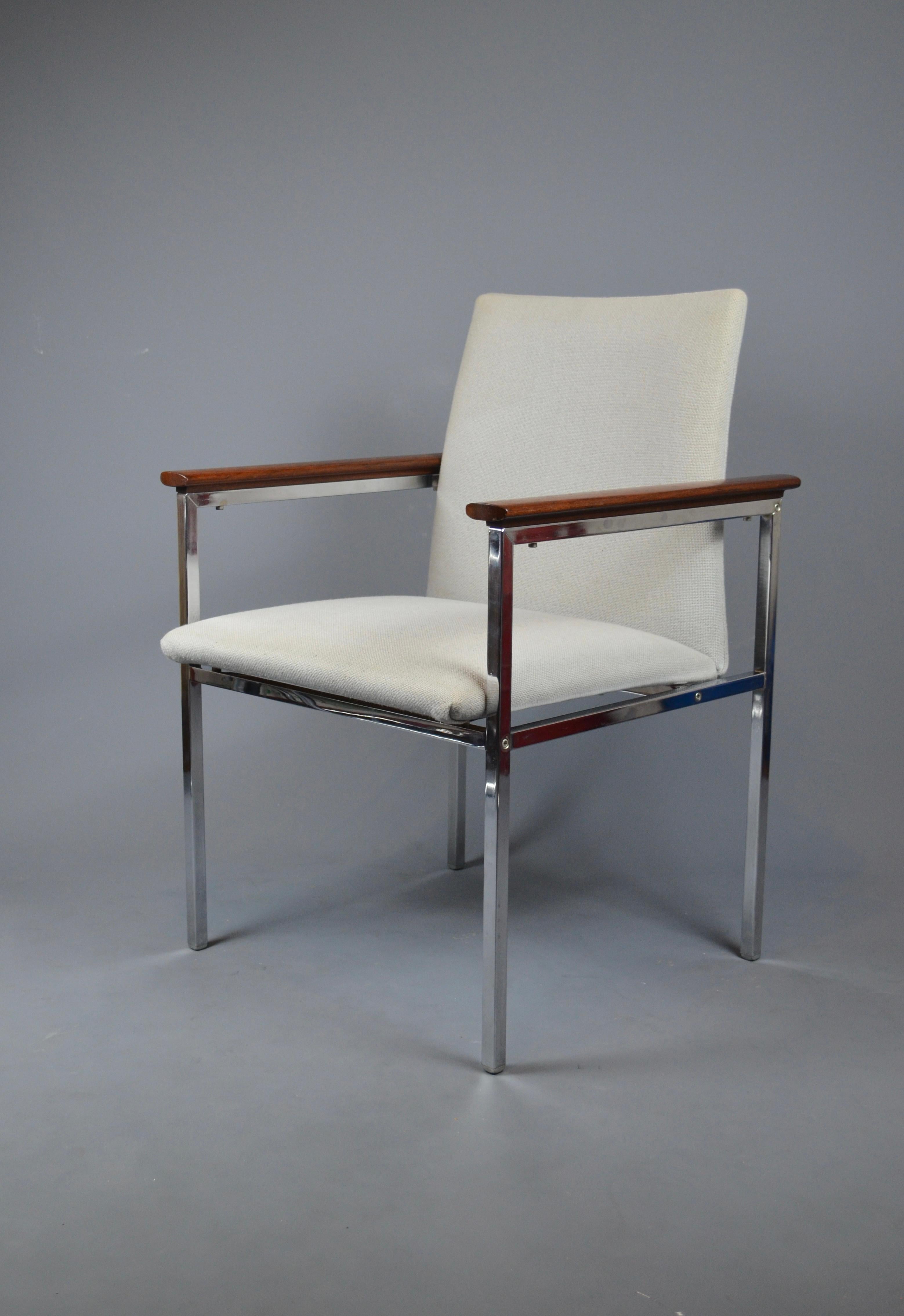 Armchair by Sigvard Bernadotte for France & Søn, Denmark, 1960s In Good Condition For Sale In Marinha Grande, PT