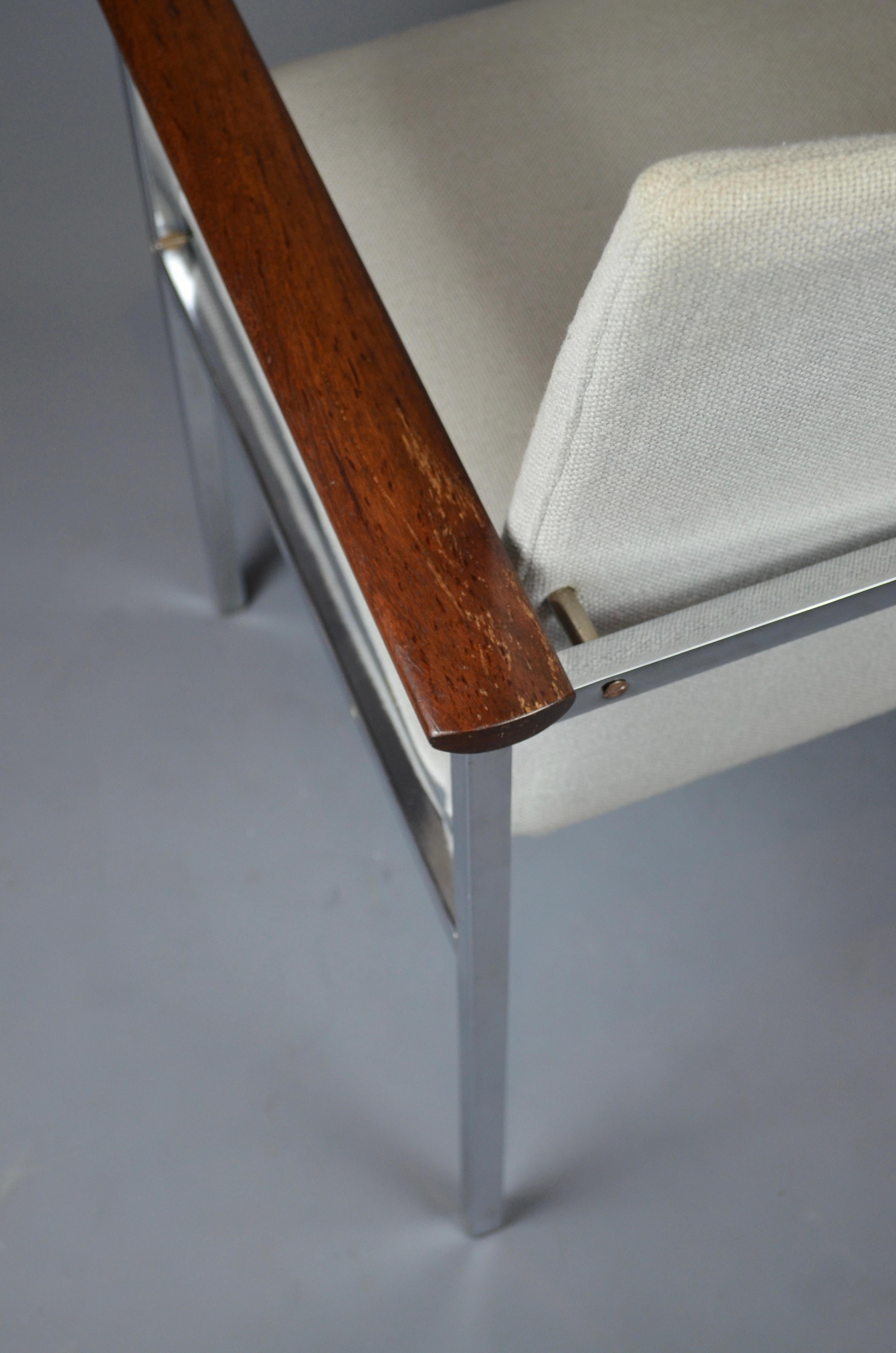 Armchair by Sigvard Bernadotte for France & Søn, Denmark, 1960s For Sale 2