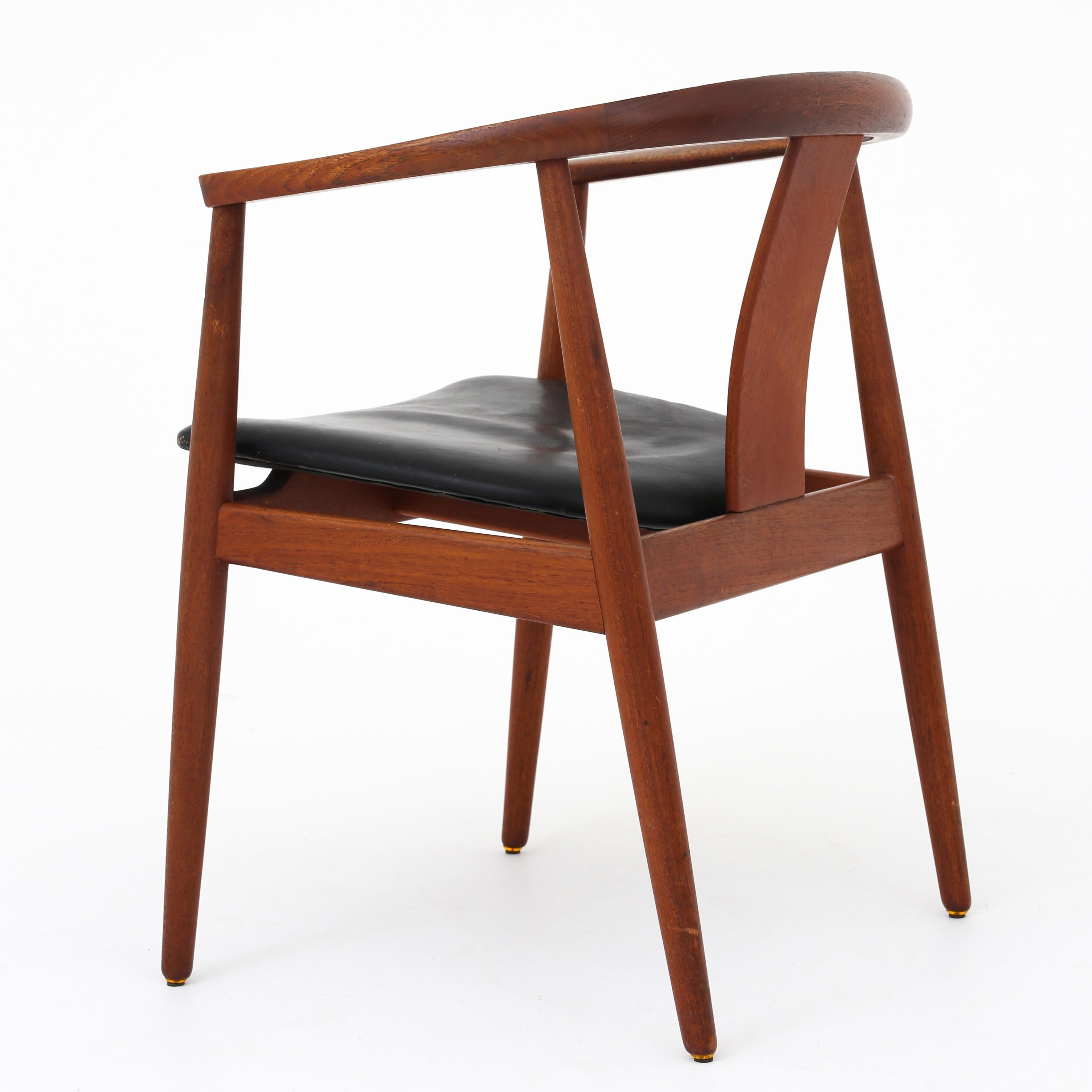 Scandinavian Modern Armchair by Tove & Edvard Kindt Larsen For Sale