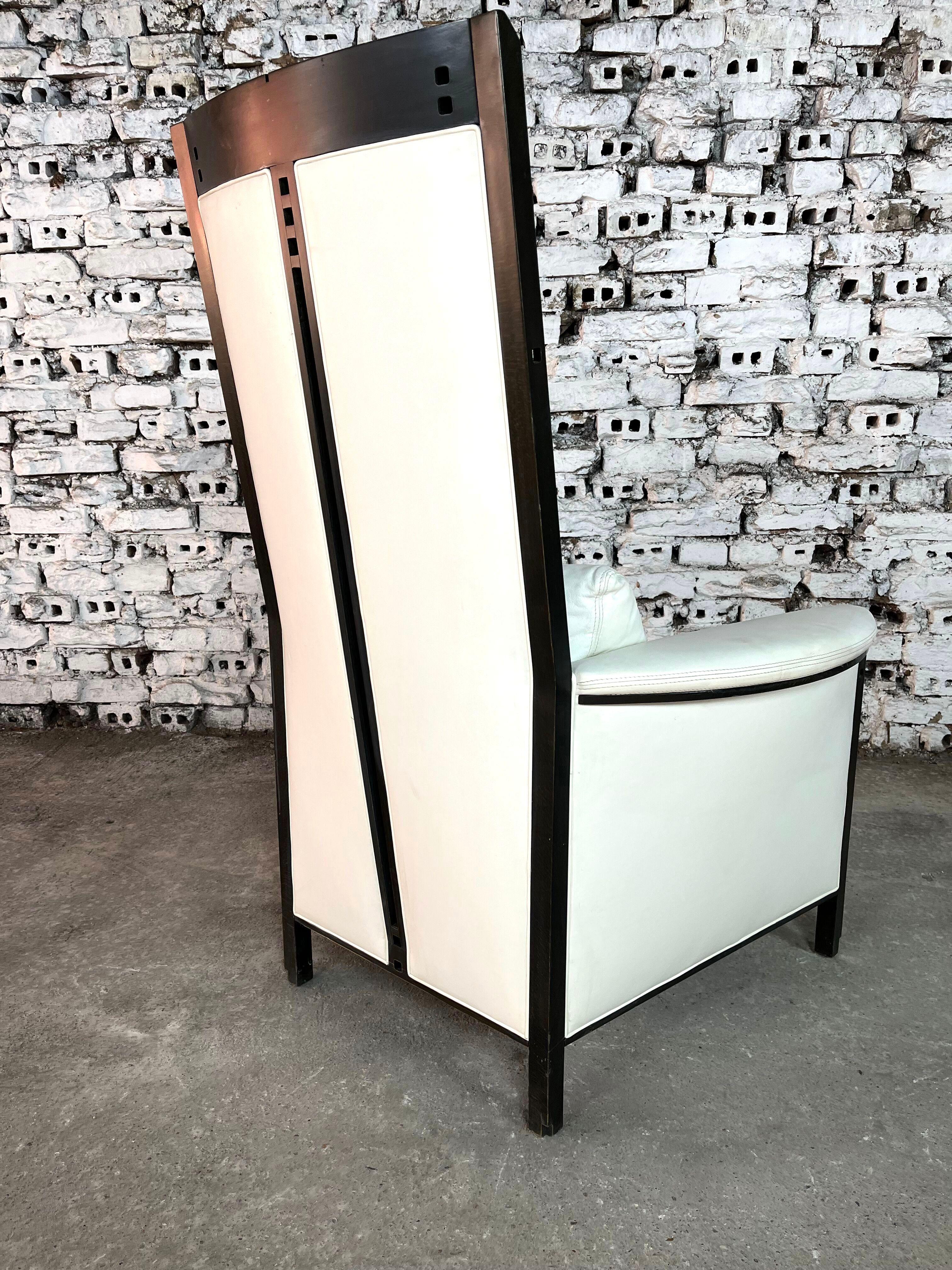 Art Deco Armchair by Umberto Asnago for Giorgetti For Sale