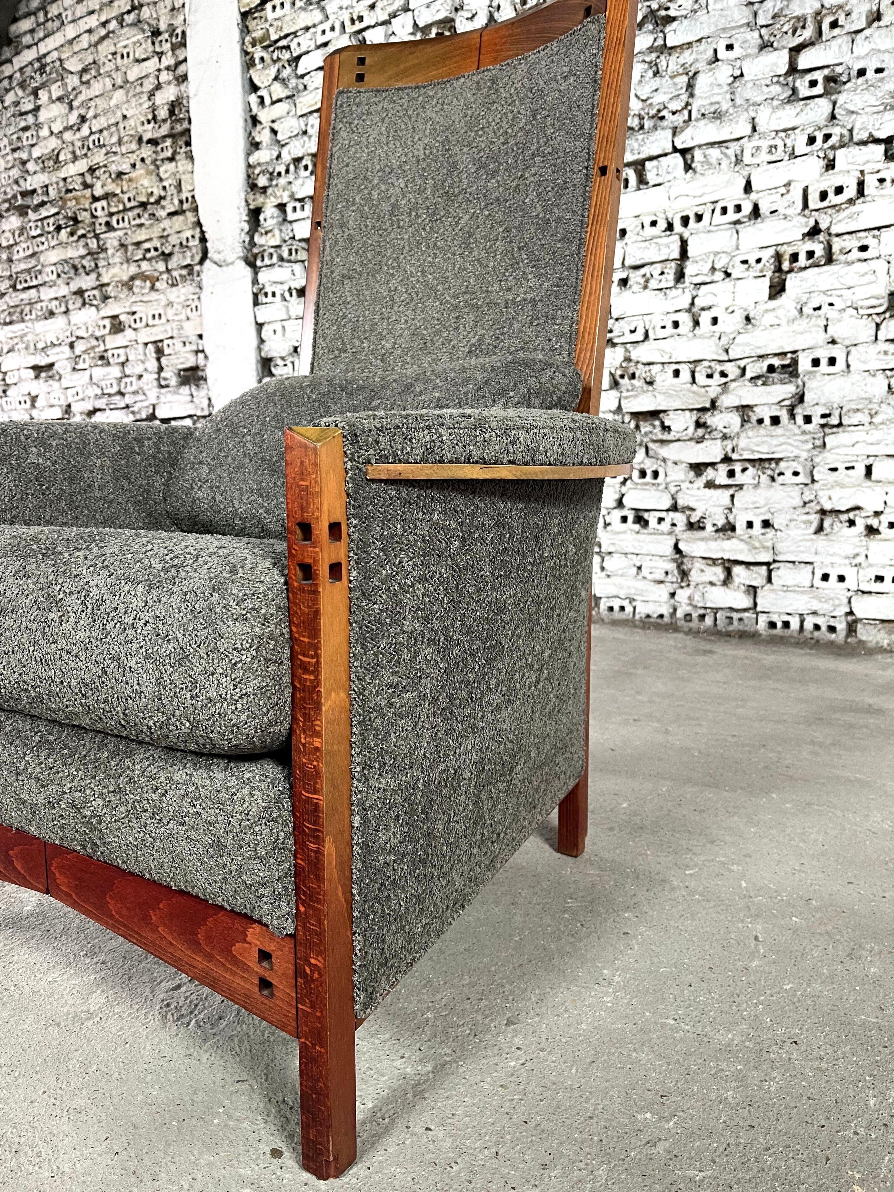 Sillón de Umberto Asnago para Giorgetti Art Decó en venta