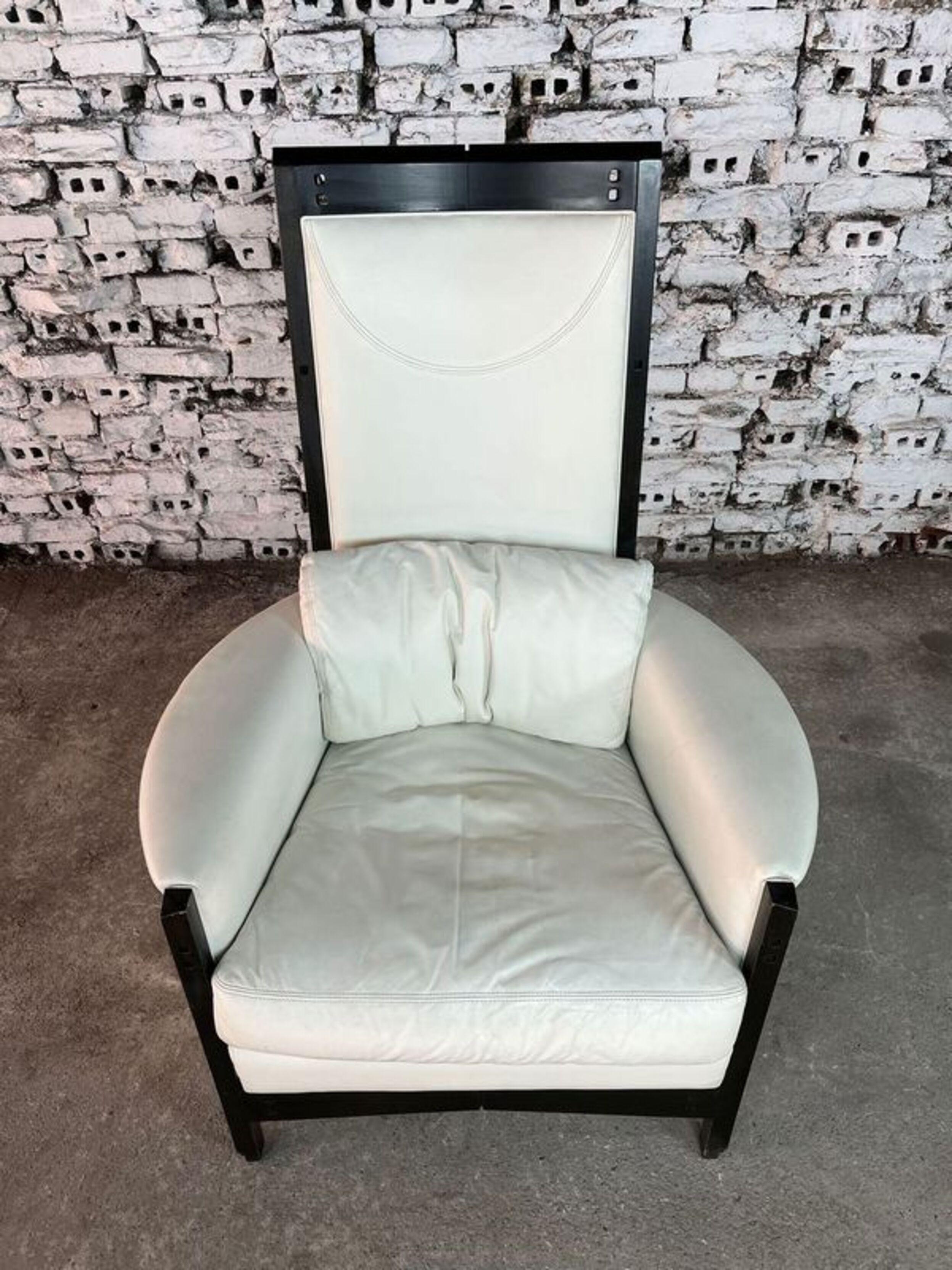 20th Century Armchair by Umberto Asnago for Giorgetti For Sale