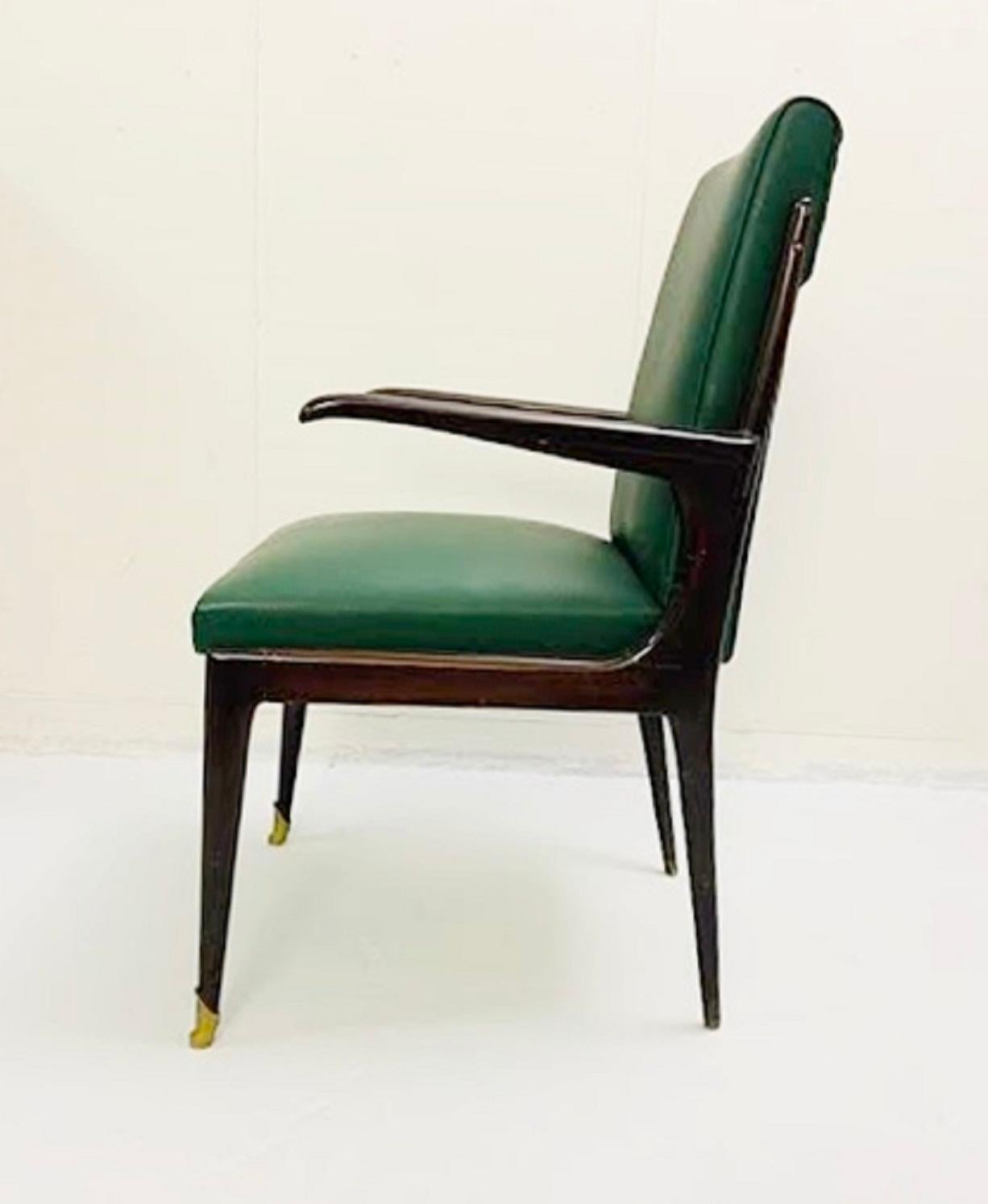Armchair by Vittorio Dassi, Italy In Good Condition For Sale In Brussels, BE