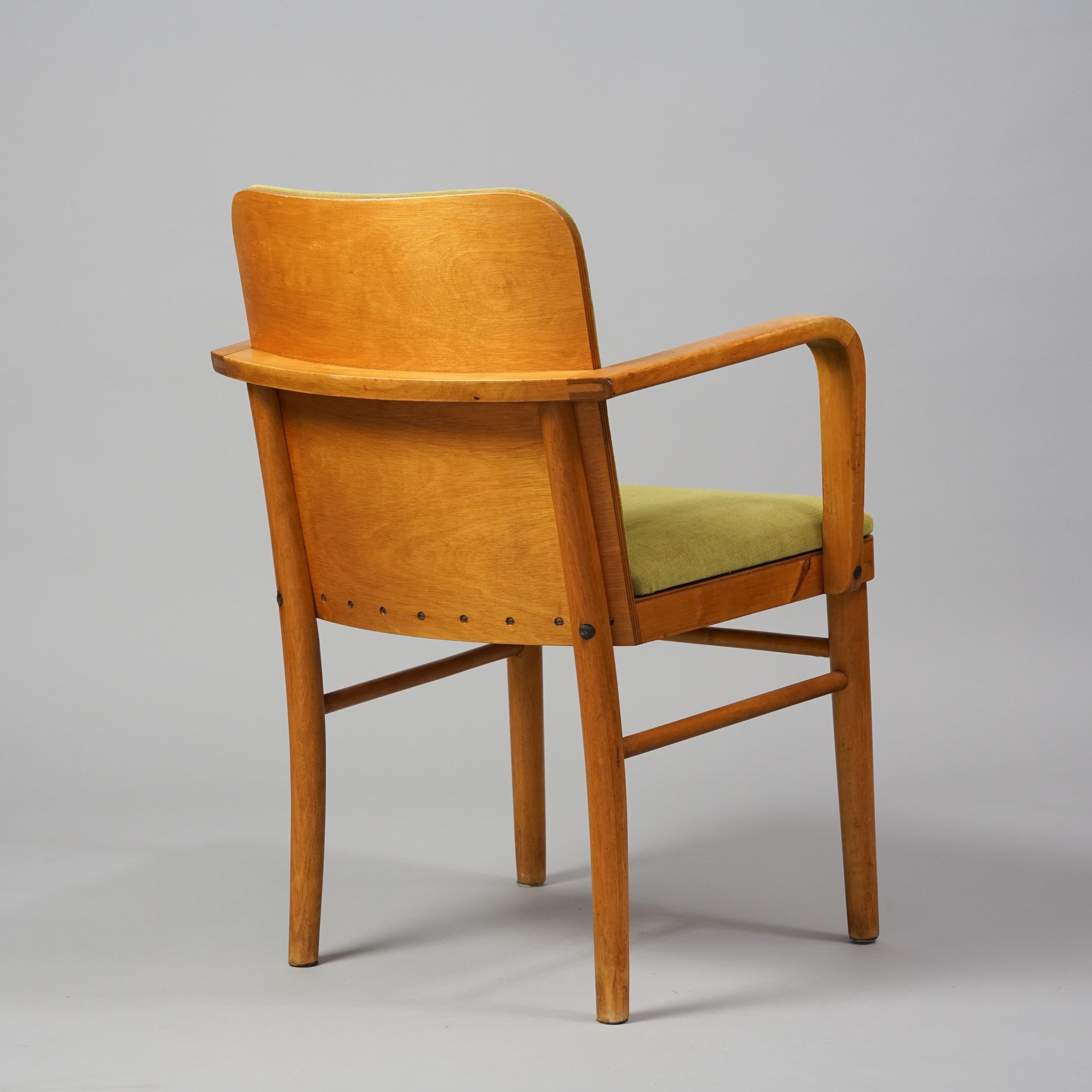 Finnish Armchair by Werner West for Schauman, 1940s For Sale