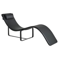 Armchair / Chaise-Longue in leather Baleri Italia Flipt design Jeff Miller