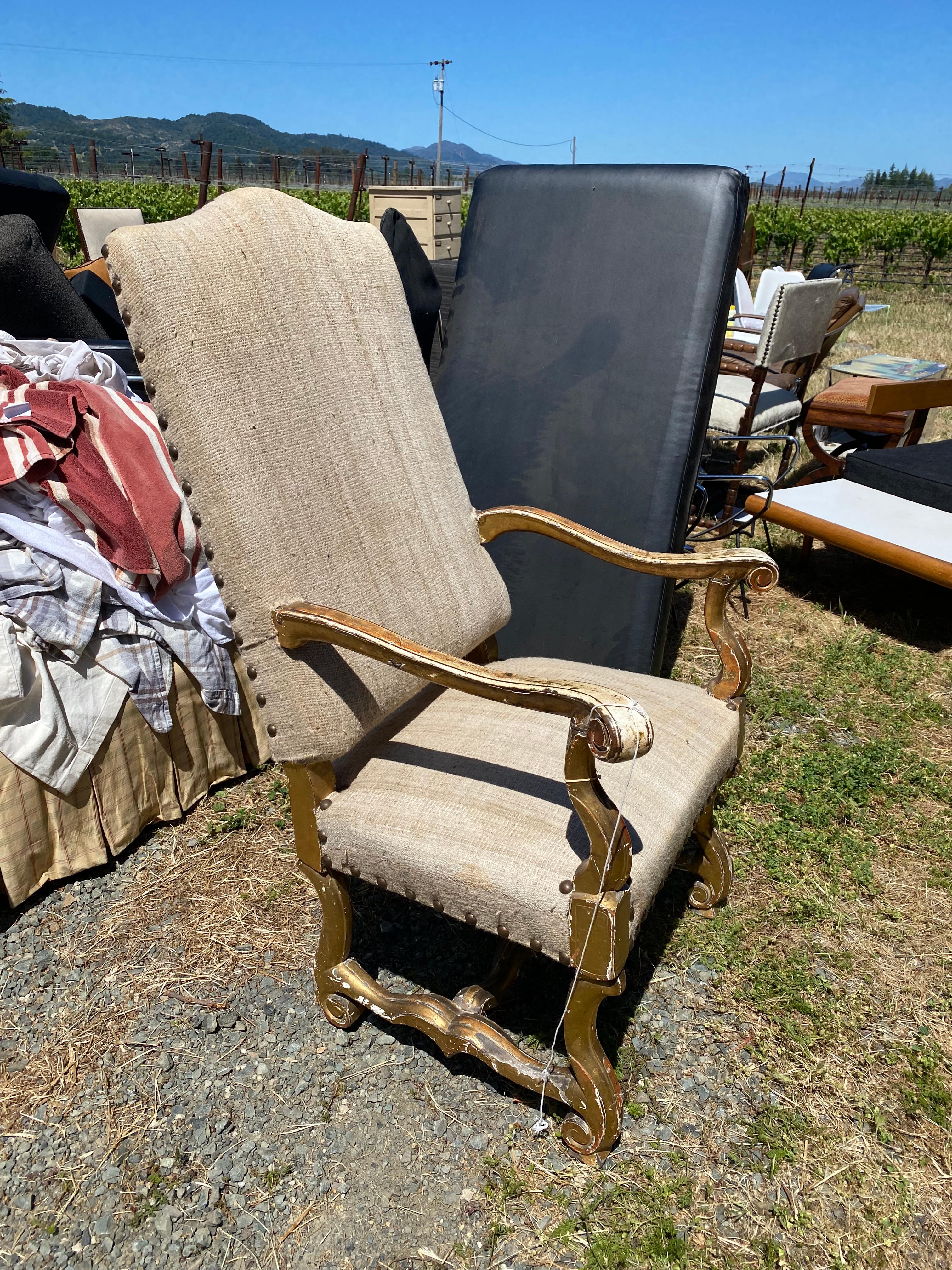 XVIIIe siècle et antérieur Fauteuil, vers le 18e siècle en vente
