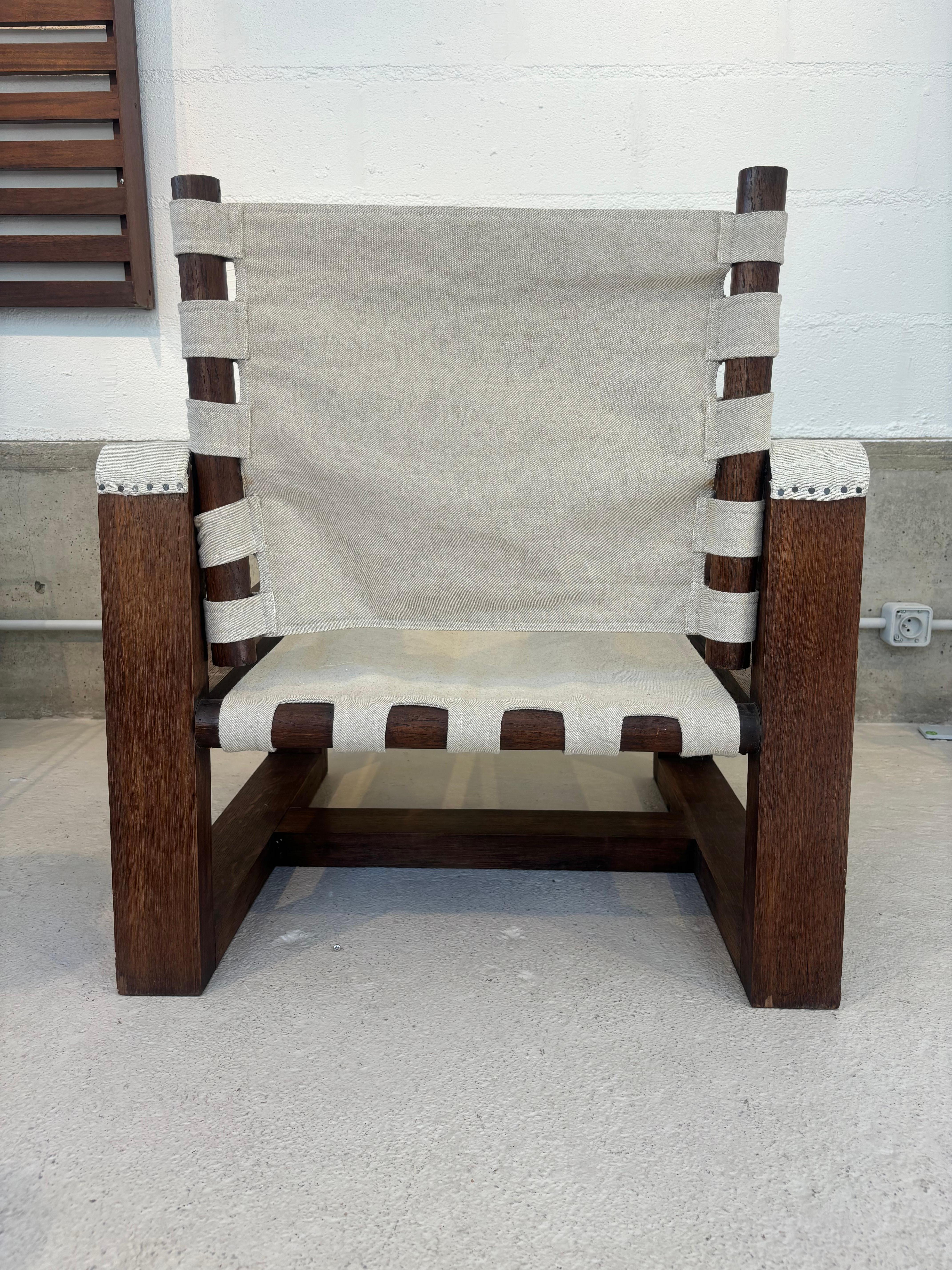 Armchair circa 1930 attributed to Eyre De Lanux For Sale 3