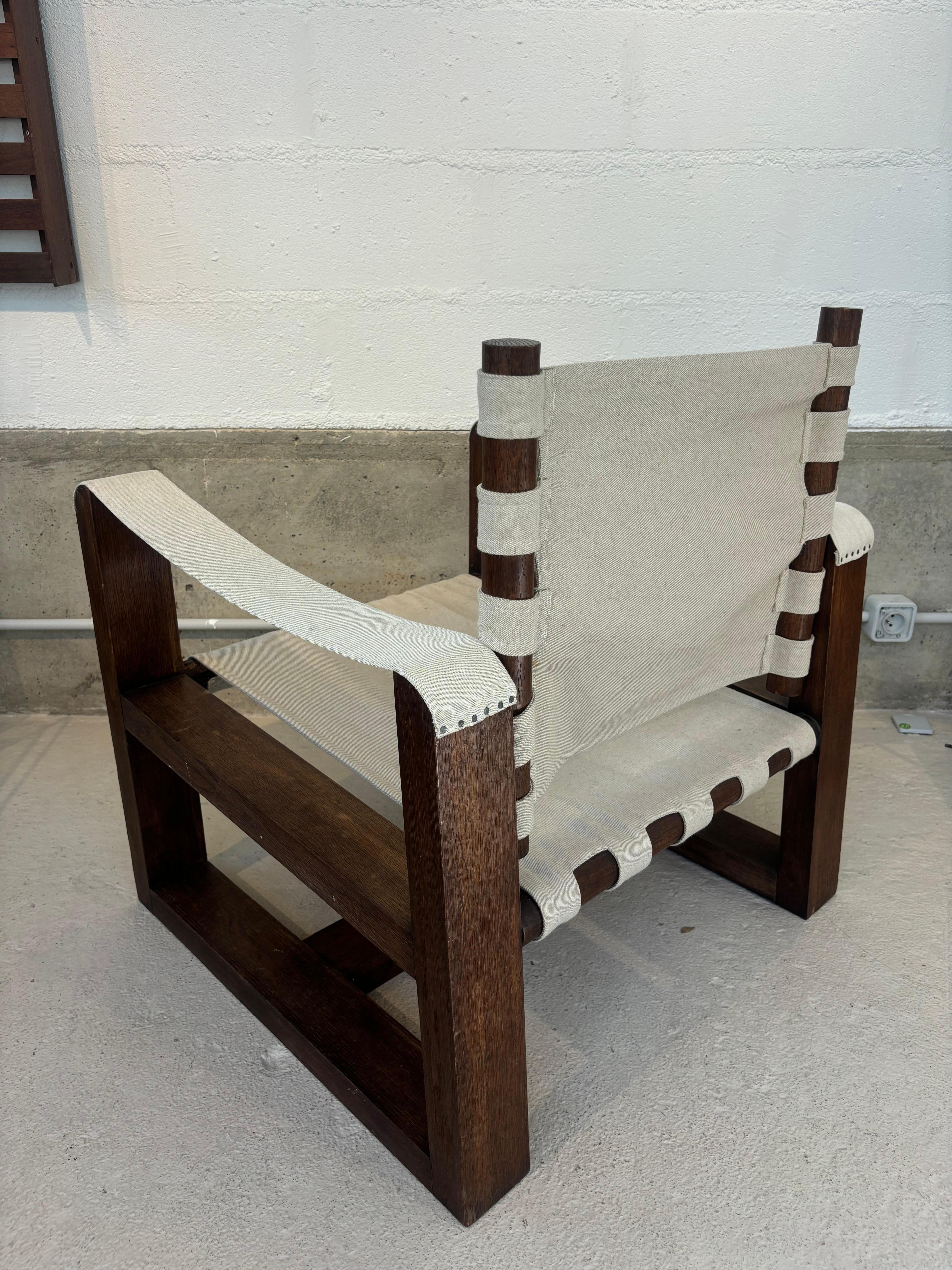 Armchair circa 1930 attributed to Eyre De Lanux For Sale 4