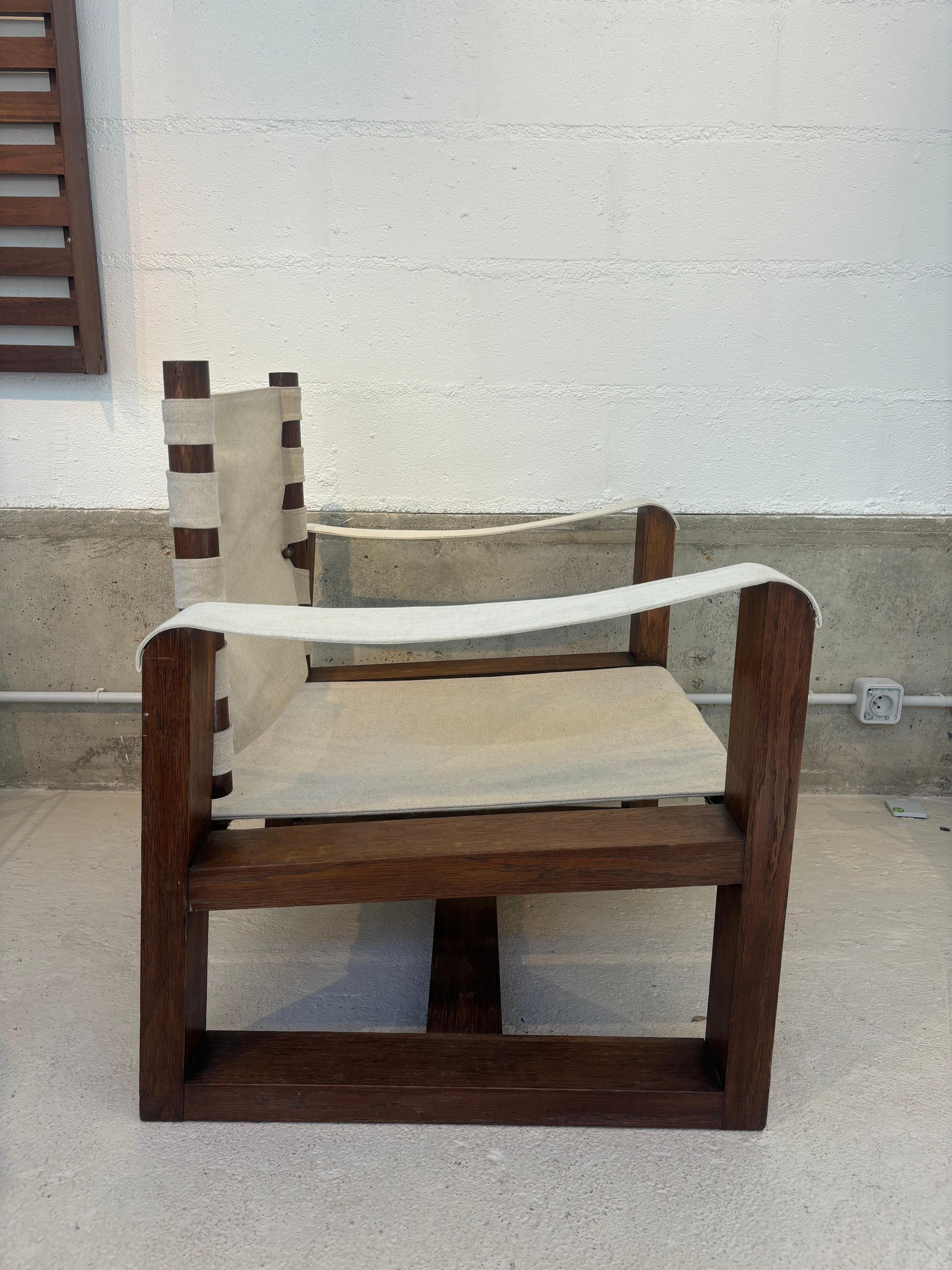 French Armchair circa 1930 attributed to Eyre De Lanux For Sale