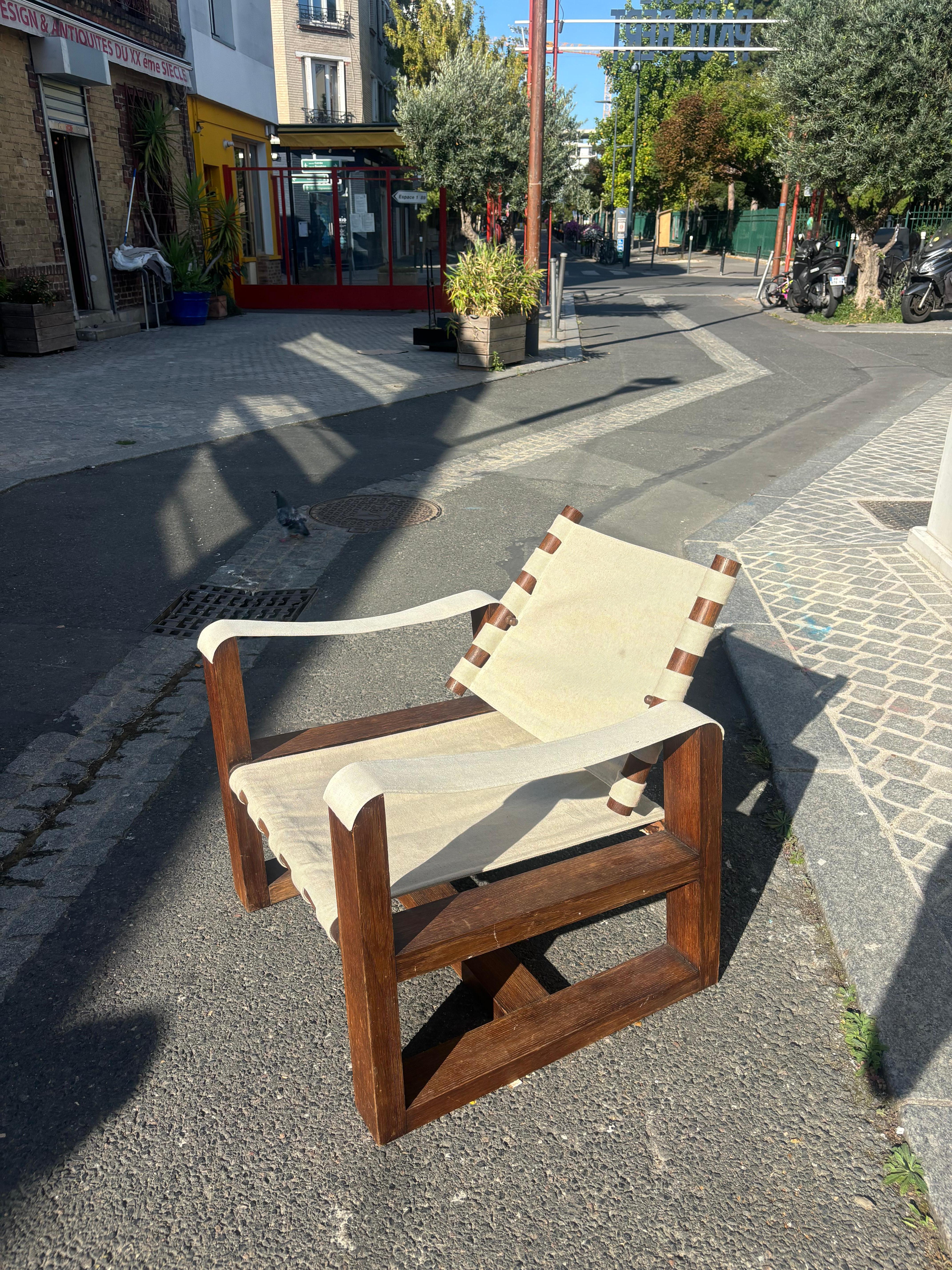 Mid-20th Century Armchair circa 1930 attributed to Eyre De Lanux For Sale