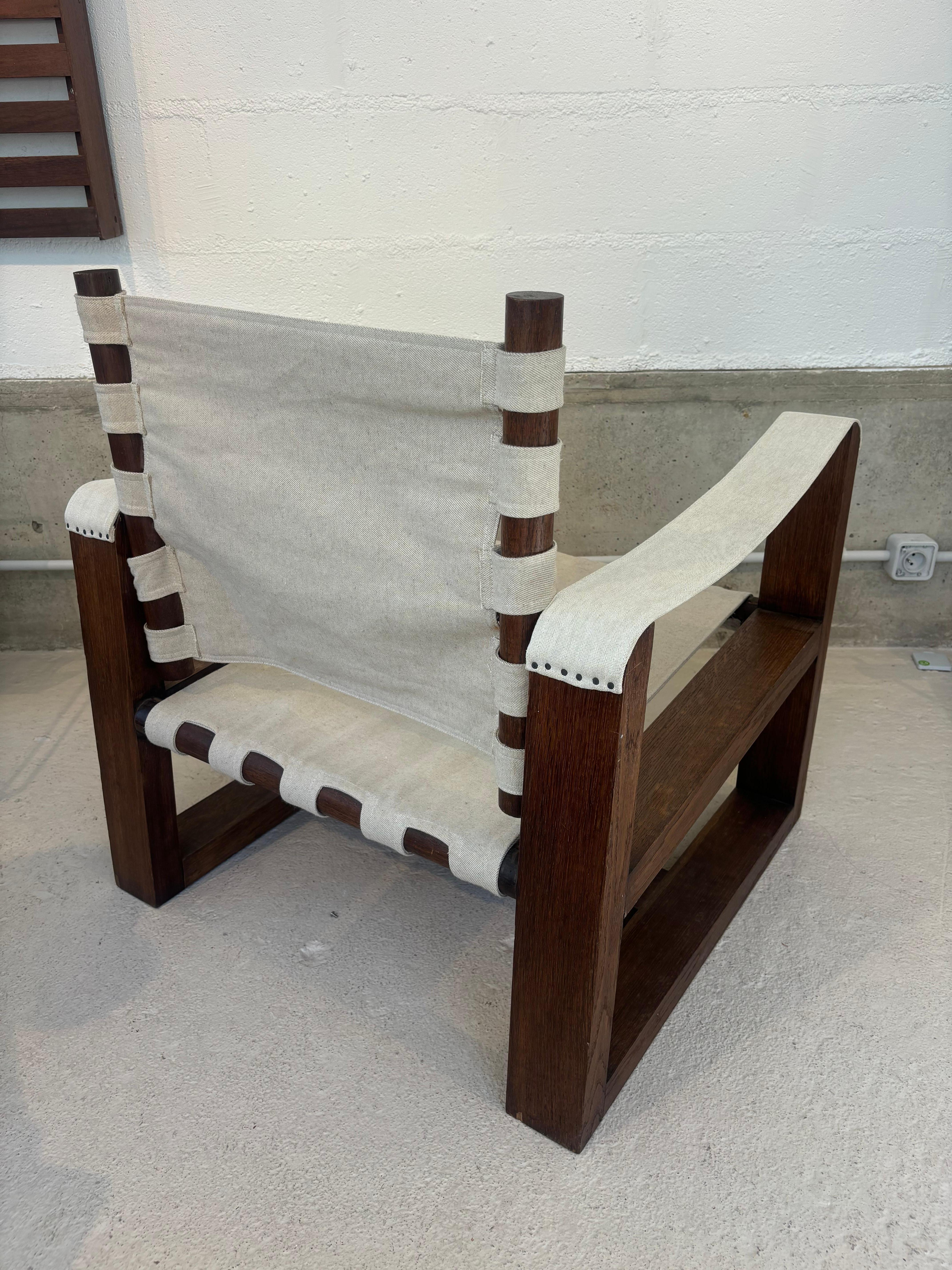 Armchair circa 1930 attributed to Eyre De Lanux For Sale 1