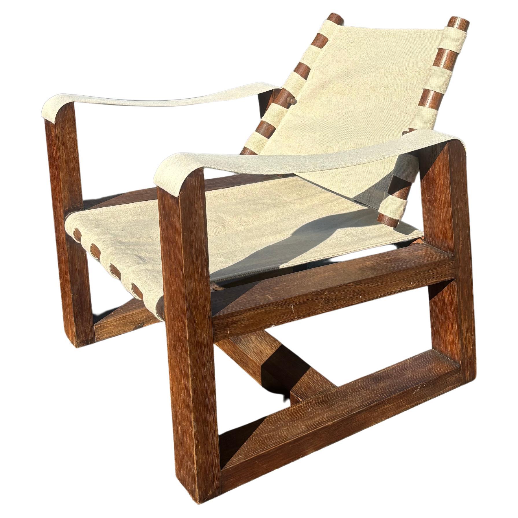 Armchair circa 1930 attributed to Eyre De Lanux For Sale