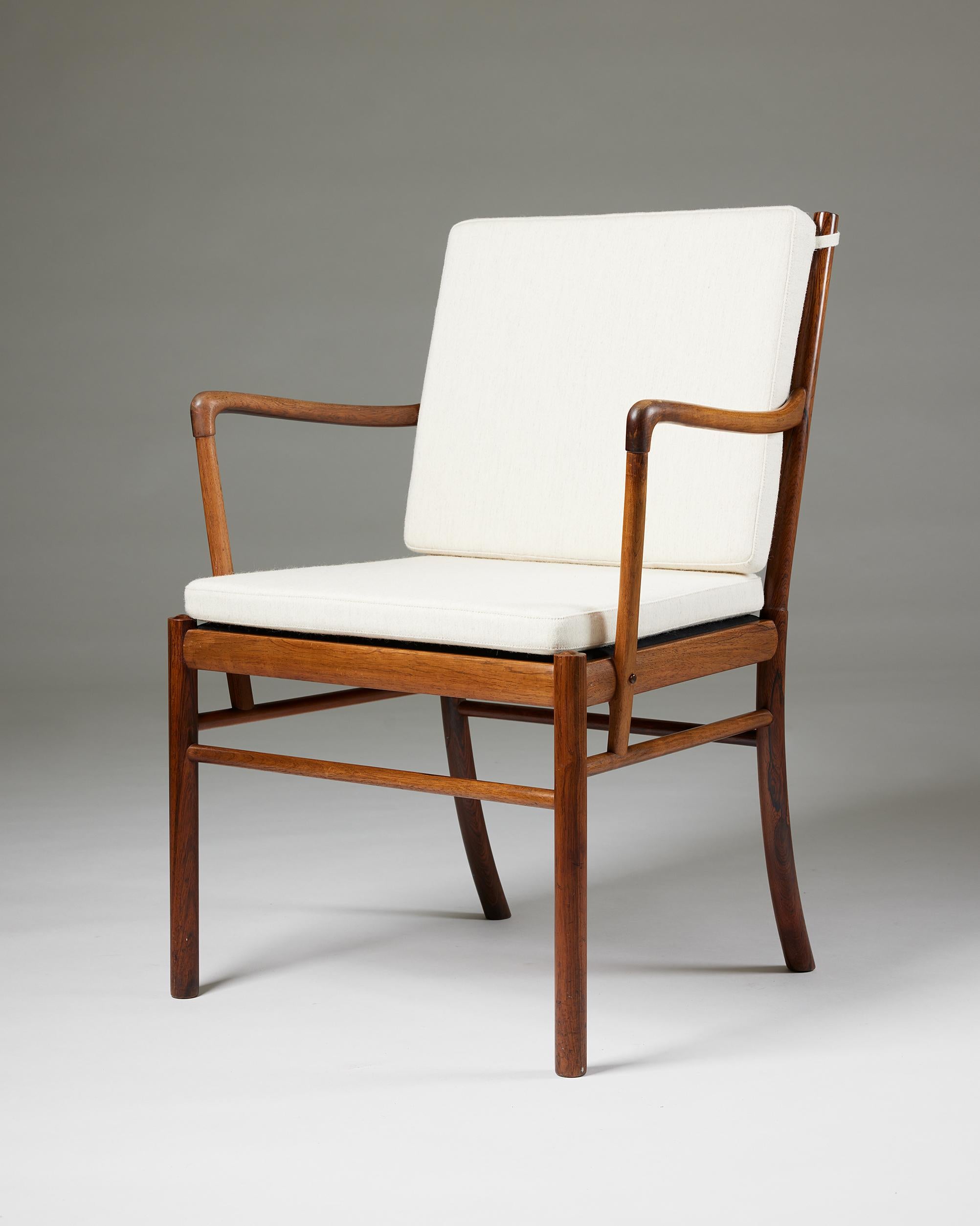 Mid-Century Modern Armchair ‘Colonial’ Designed by Ole Wanscher for Poul Jeppesen