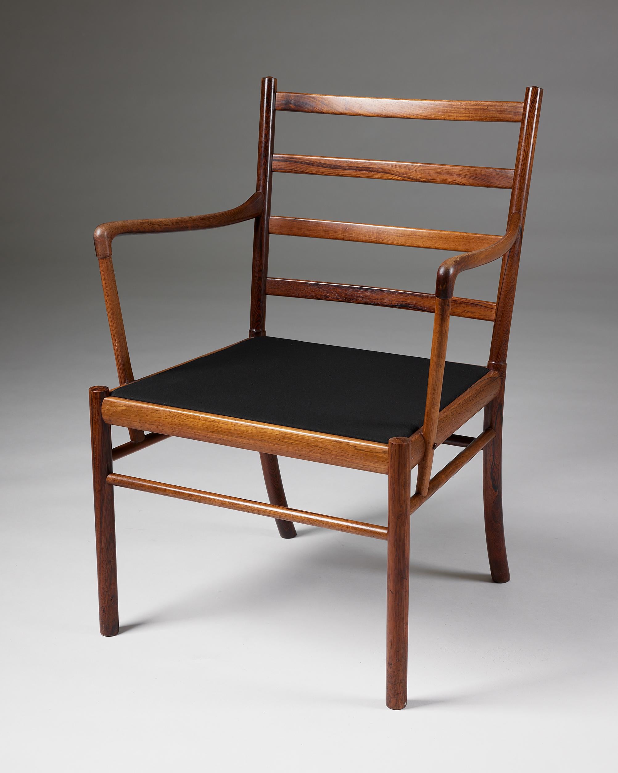 Armchair ‘Colonial’ Designed by Ole Wanscher for Poul Jeppesen 1